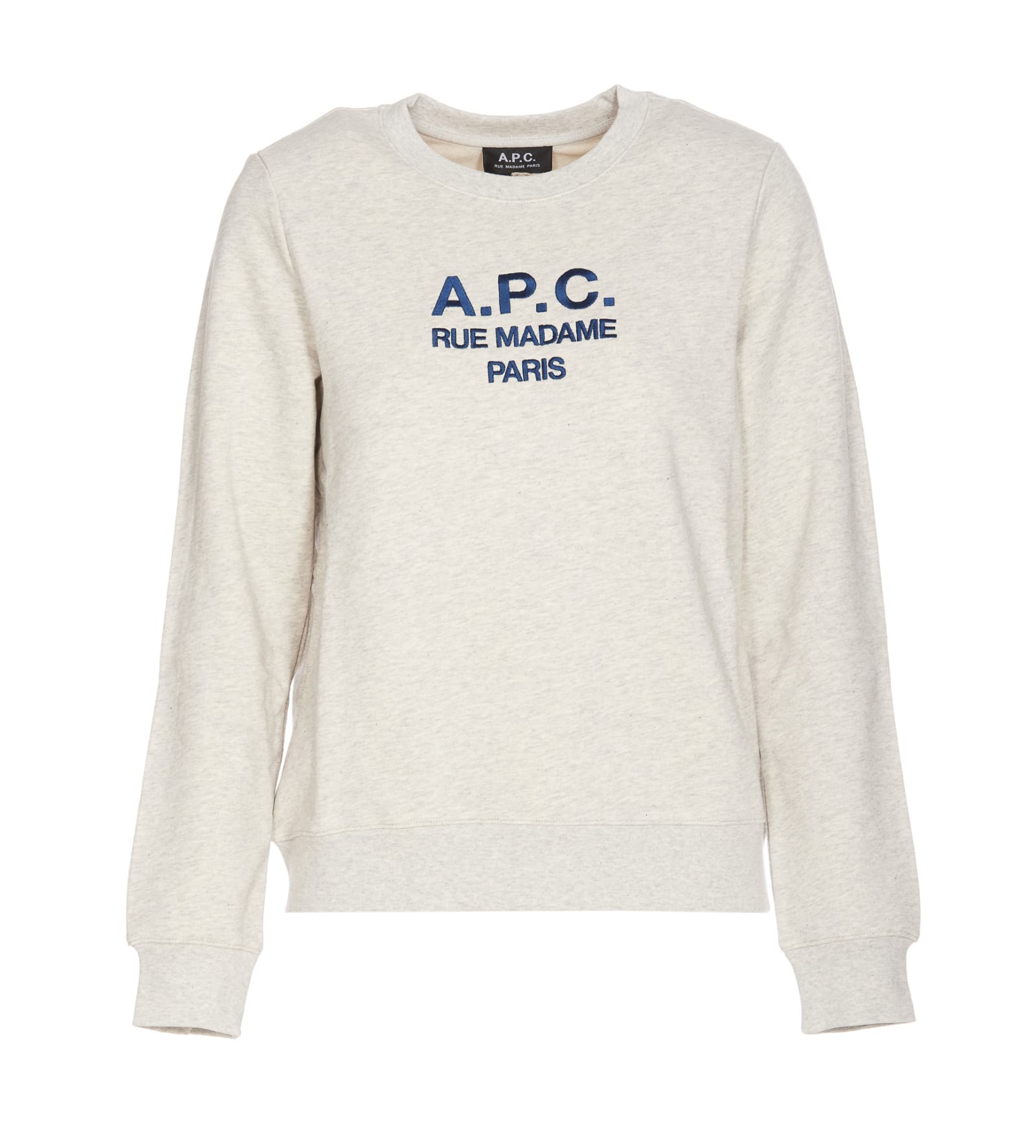 Shop Apc Tina Logo Sweatshirt In White