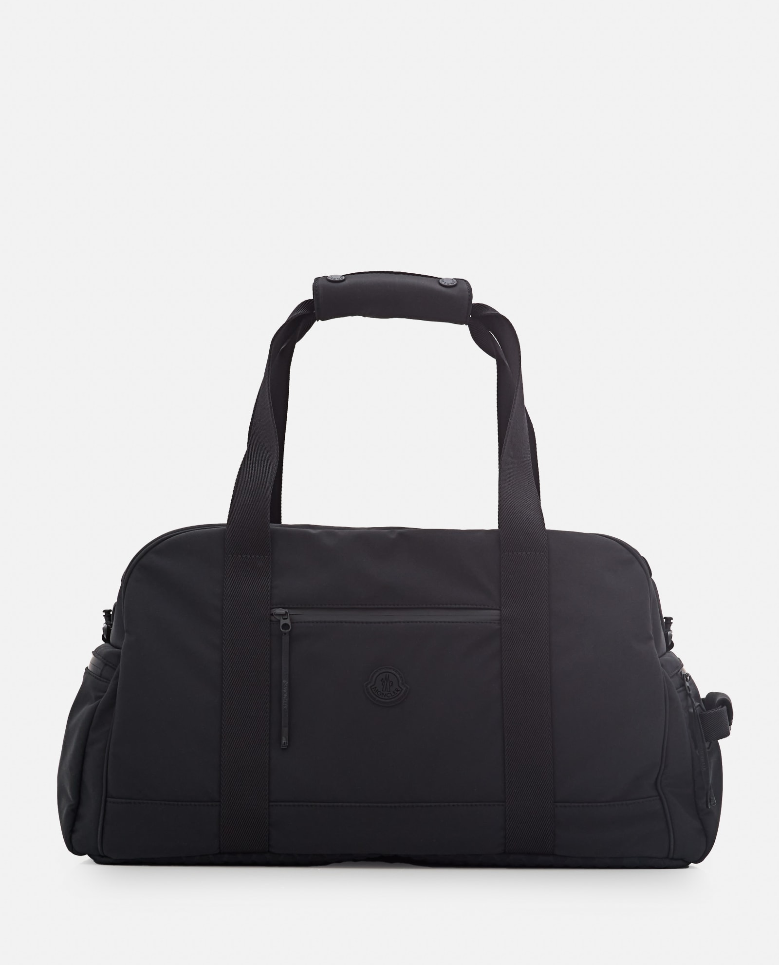 Shop Moncler Alchemy Gym Weekend Bag In Black