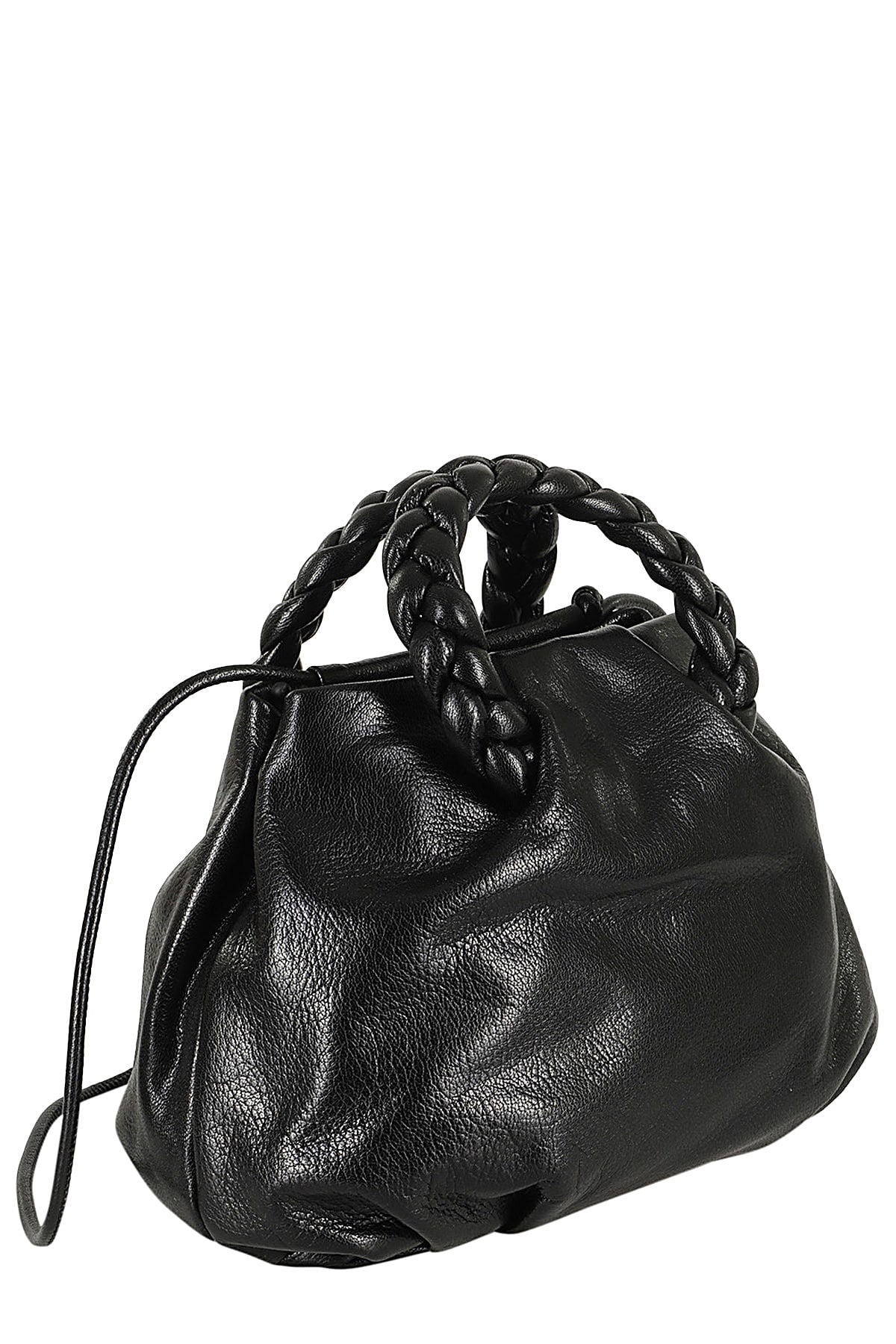 Shop Hereu Bombon M Supple Shiny In Black