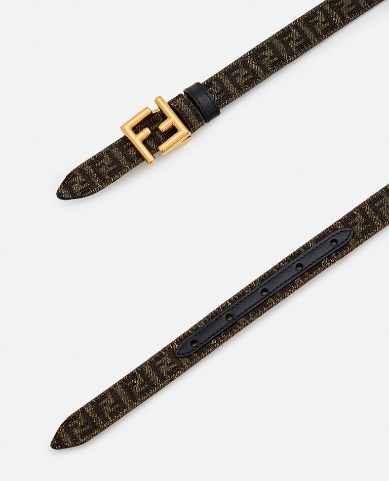 Shop Fendi 2cm Reversible Belt