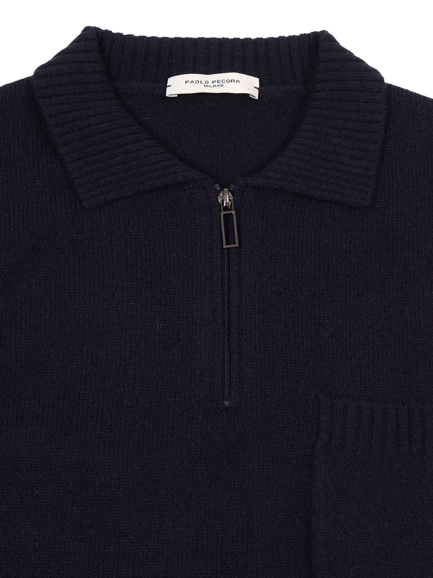 Paolo Pecora L/s Polo In Blue