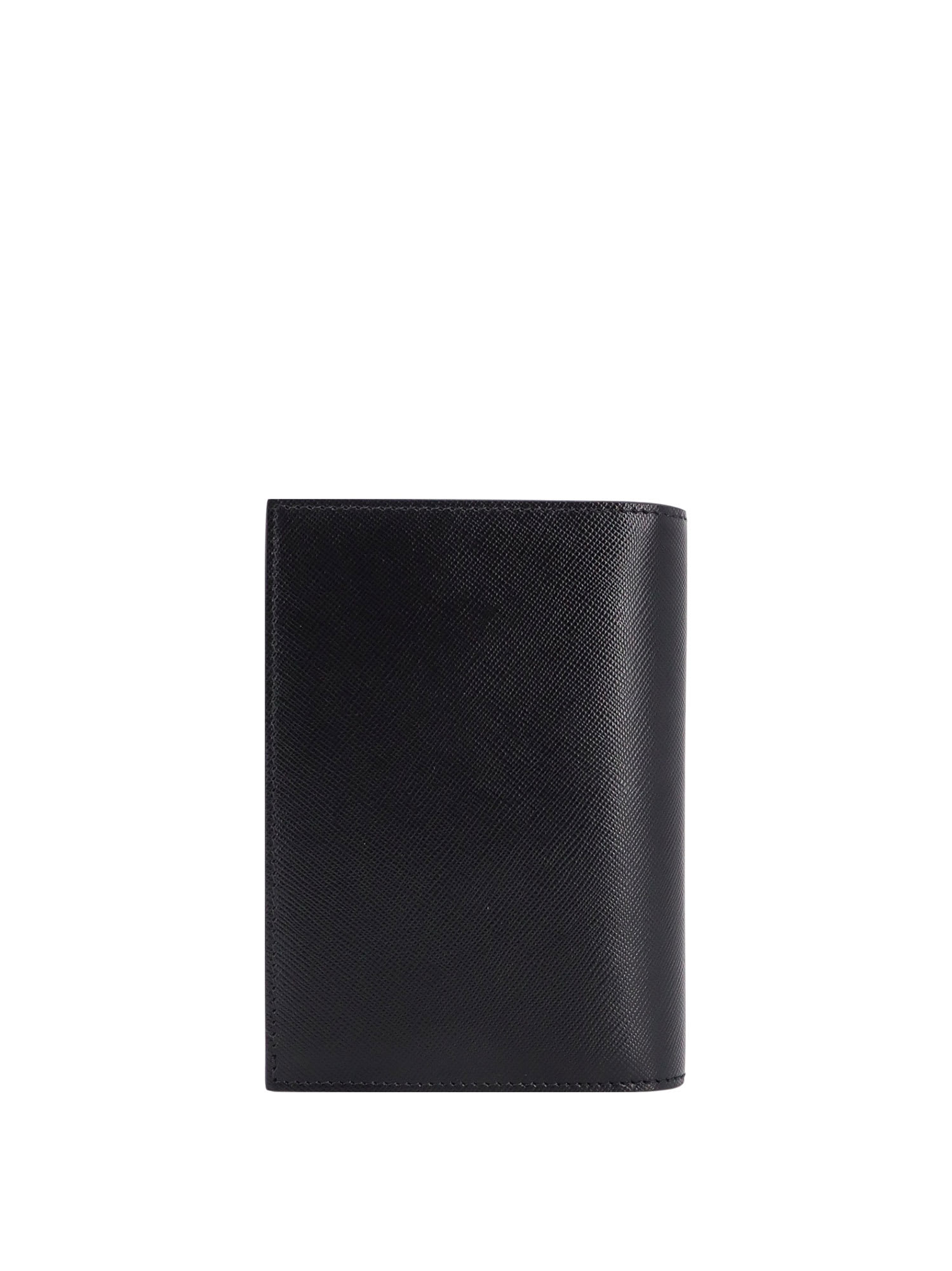 Shop Kiton Passport Holder In Black