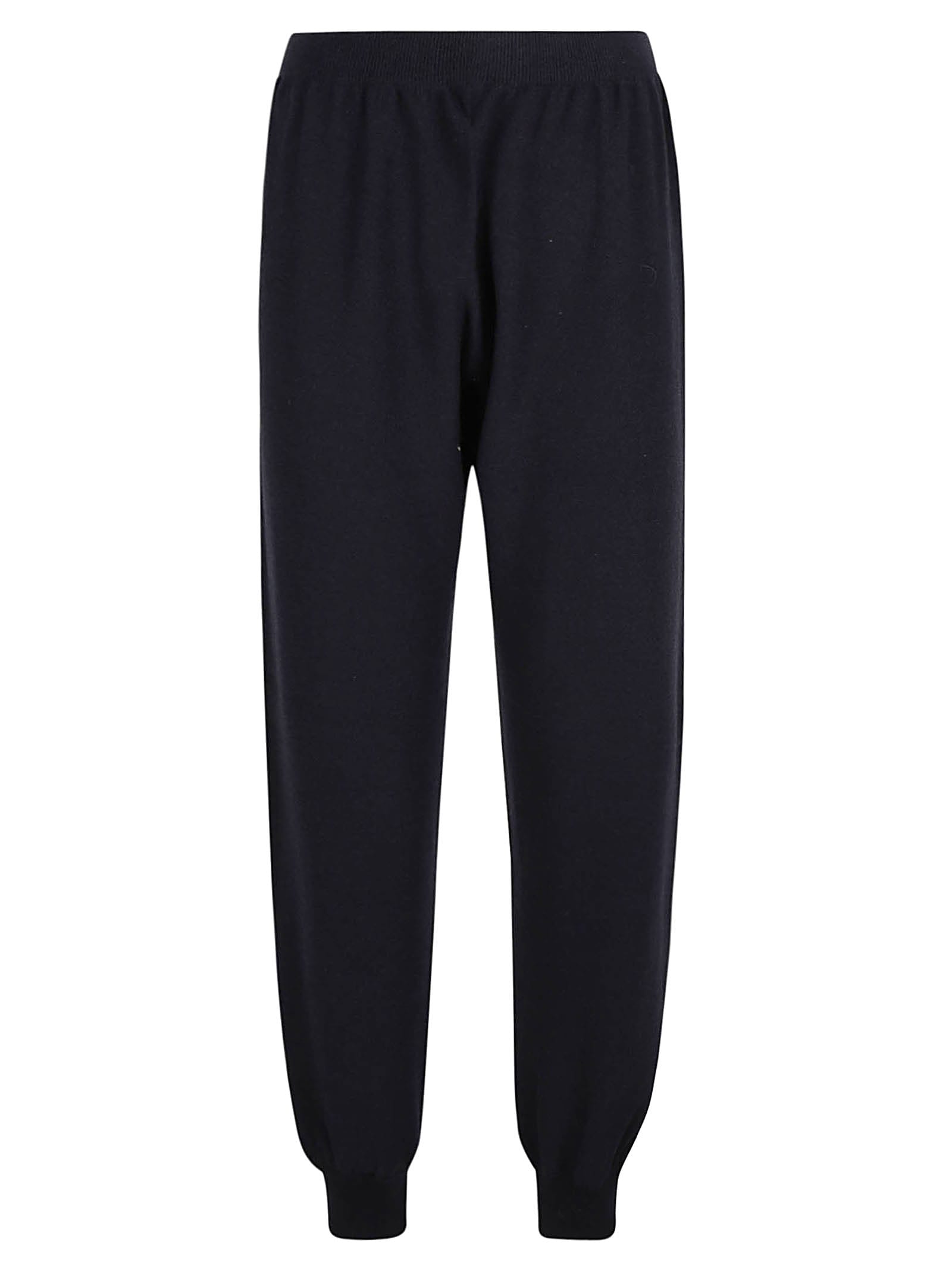 Fabiana Filippi Drop-crotch Track Pants In Dark Blue