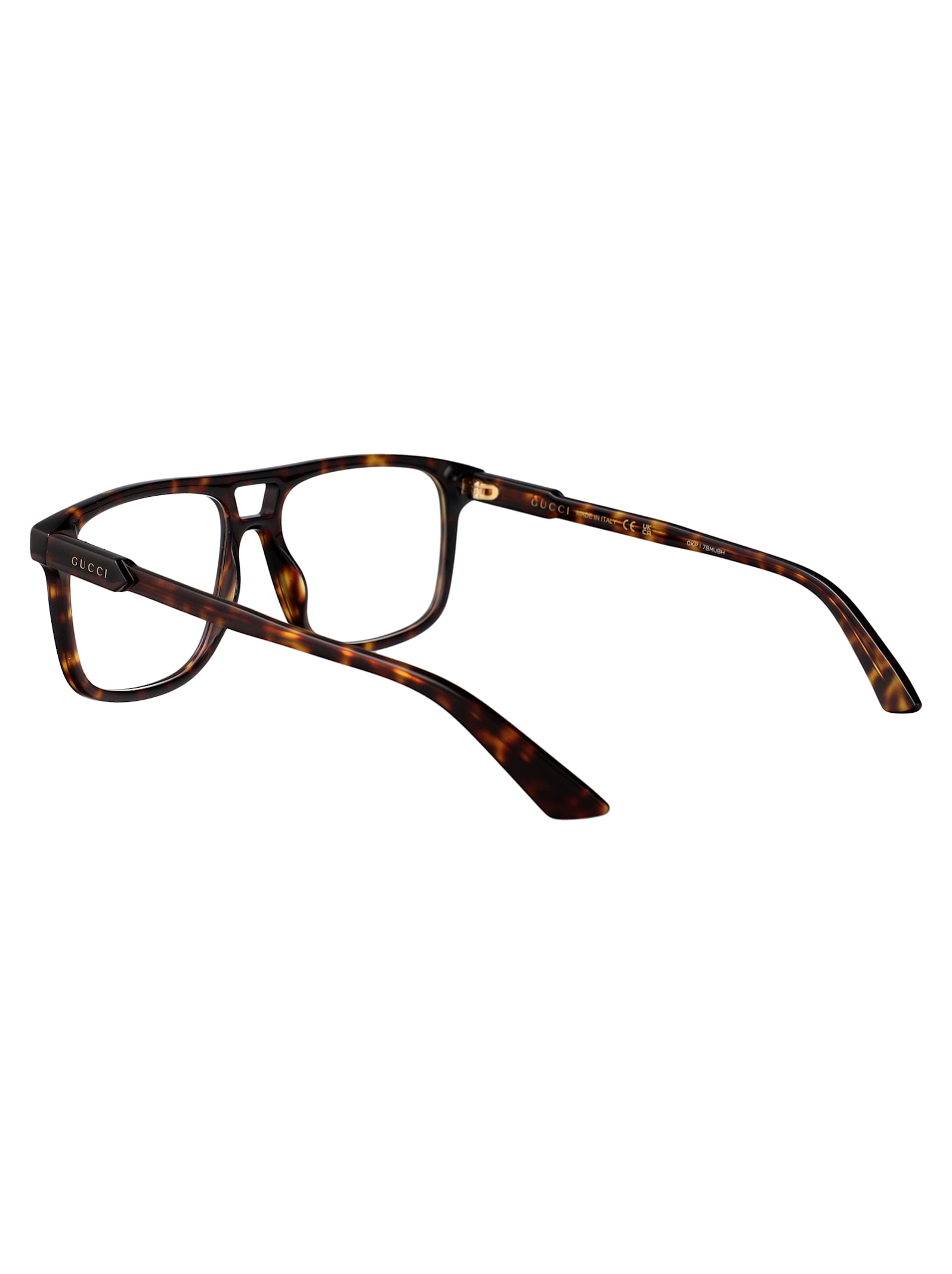 Shop Gucci Gg1035o Glasses In 002 Havana Havana Transparent
