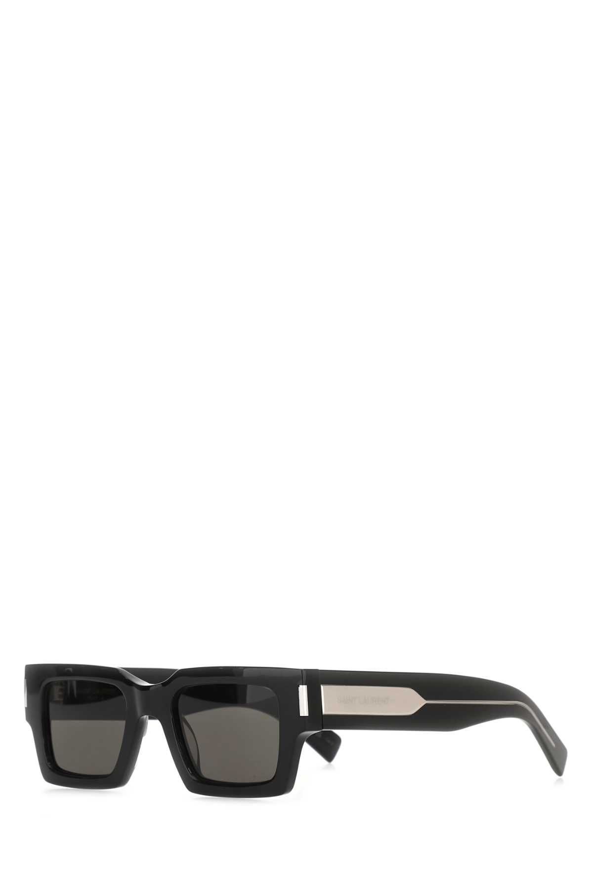 Shop Saint Laurent Black Acetate Sl 572 Sunglasses In 1033