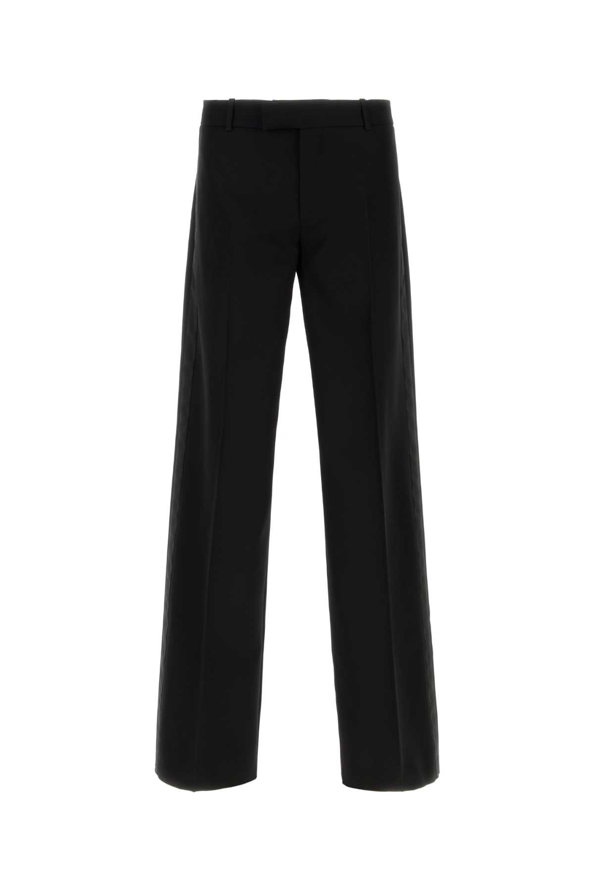 Alexander McQueen Black Wool Pant