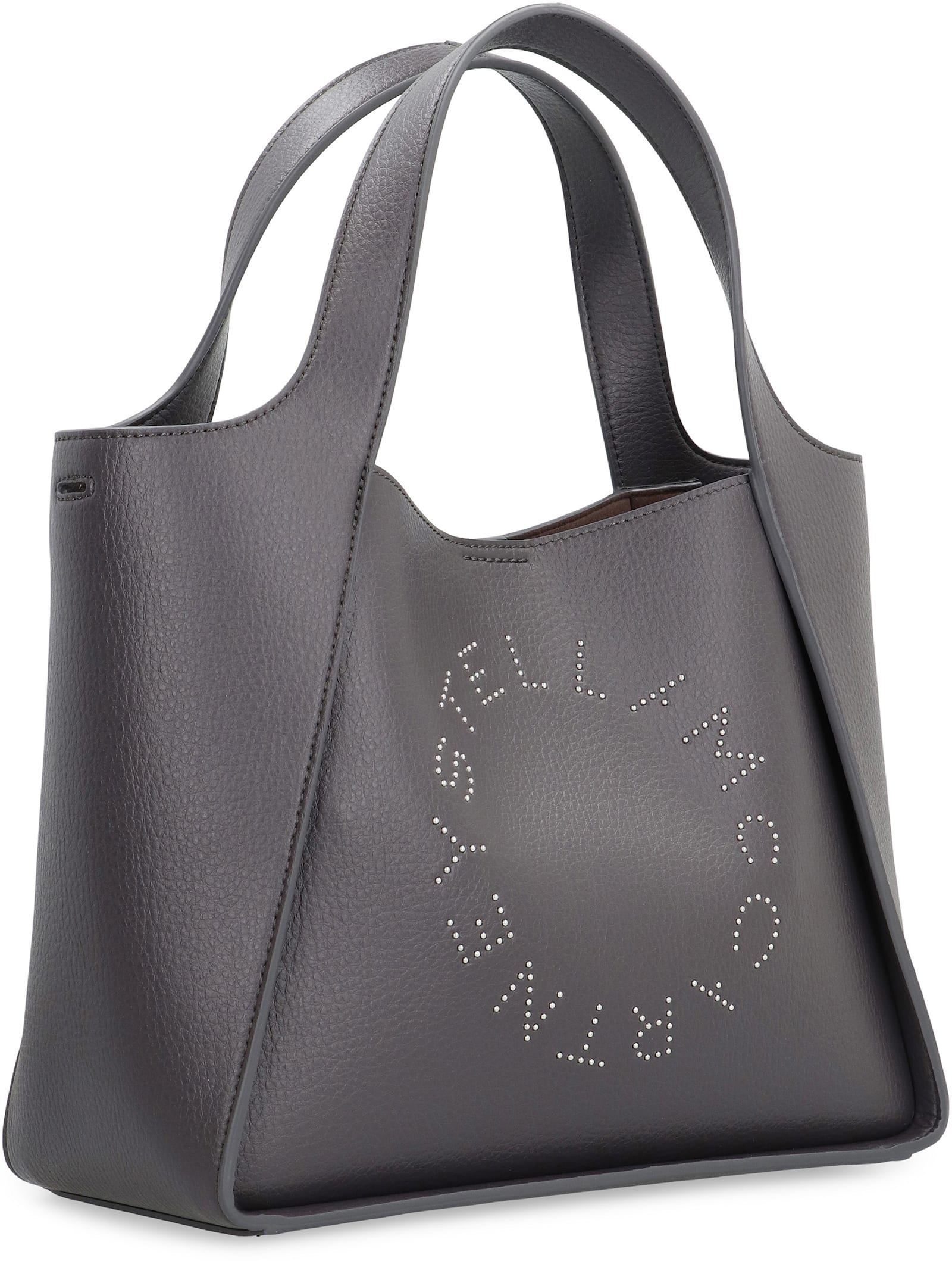 Stella Mccartney Stella Logo Tote Bag In Gray