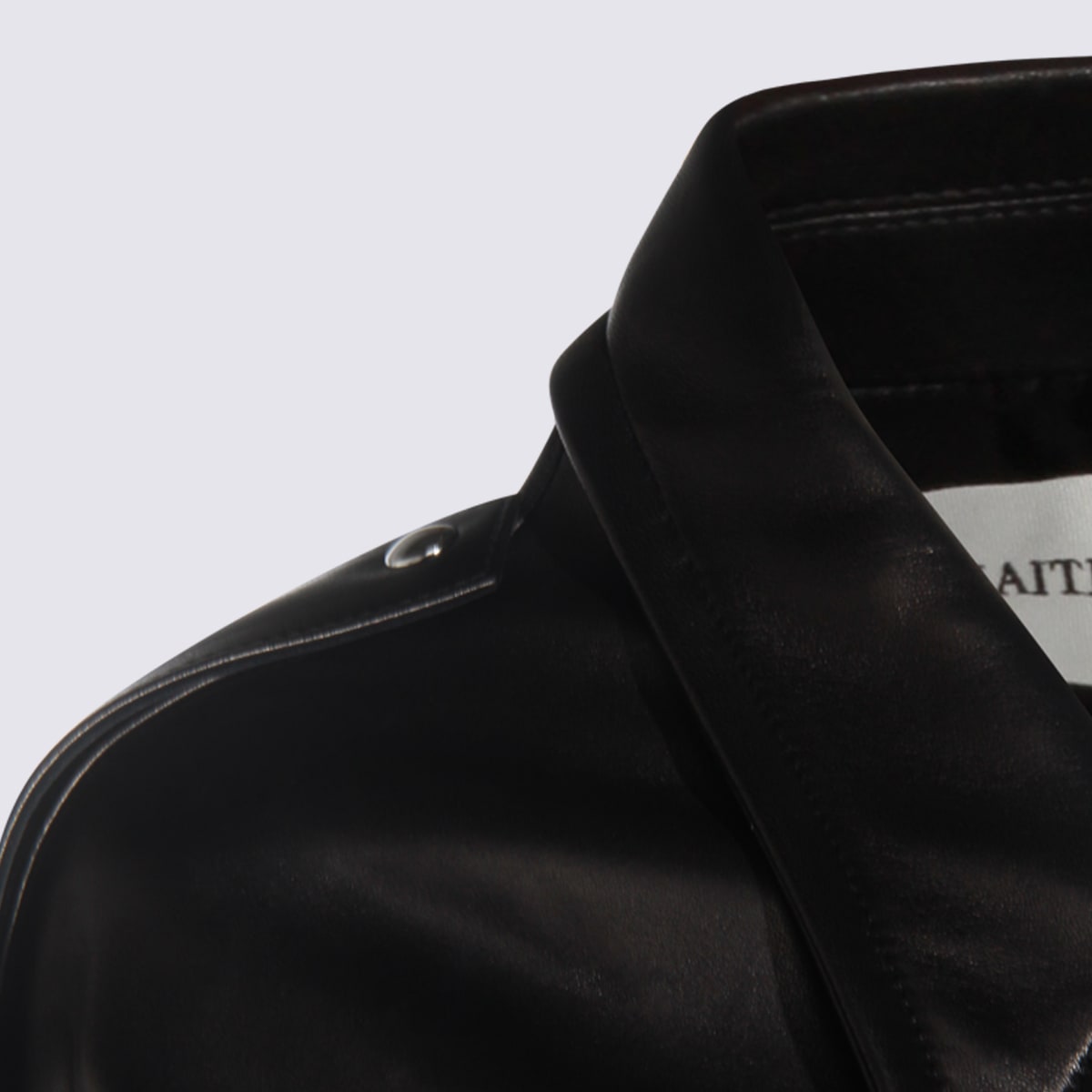 Khaite Jackets Blacks And Greys In Black