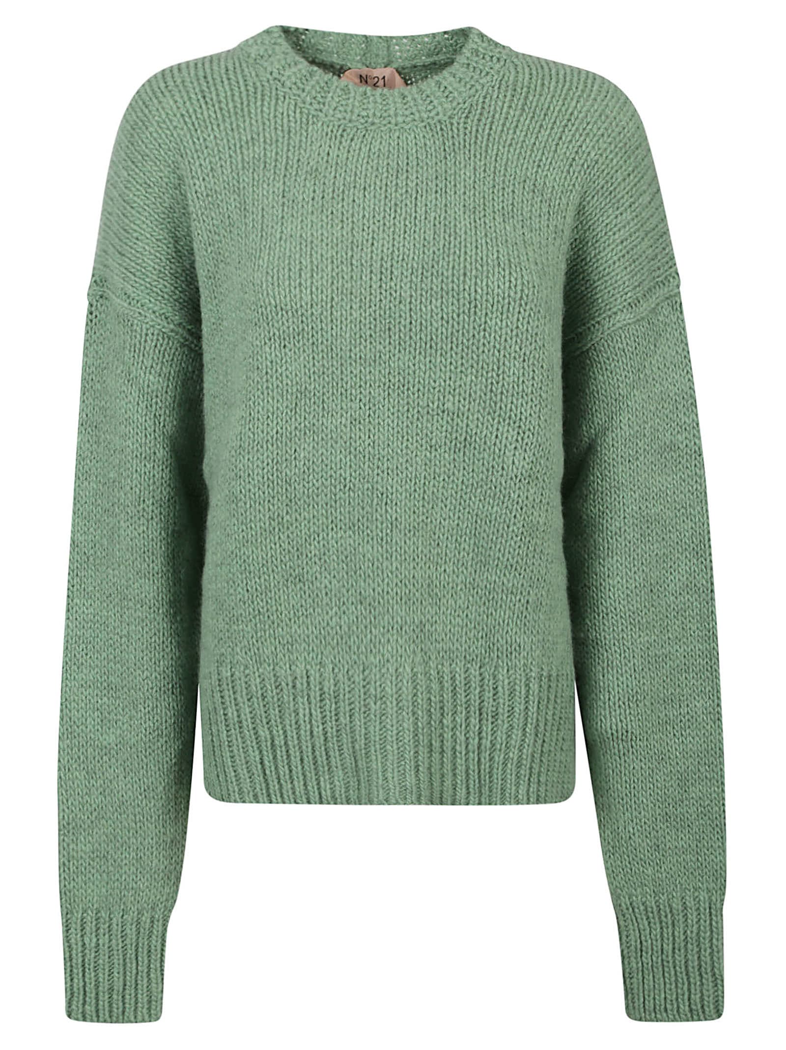 N°21 Sweater In Verde Menta