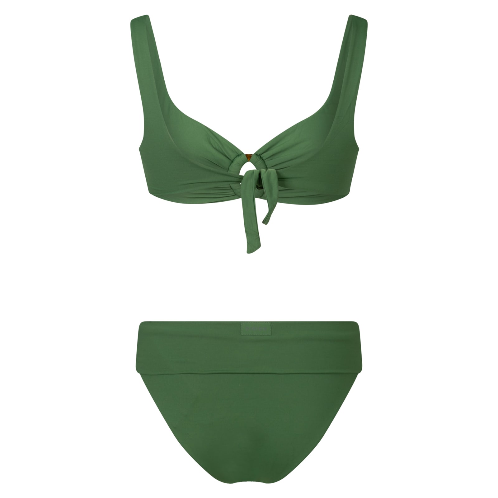 Shop Fisico Cristina Ferrari Bikini Brassiere Con Anello In Cactus