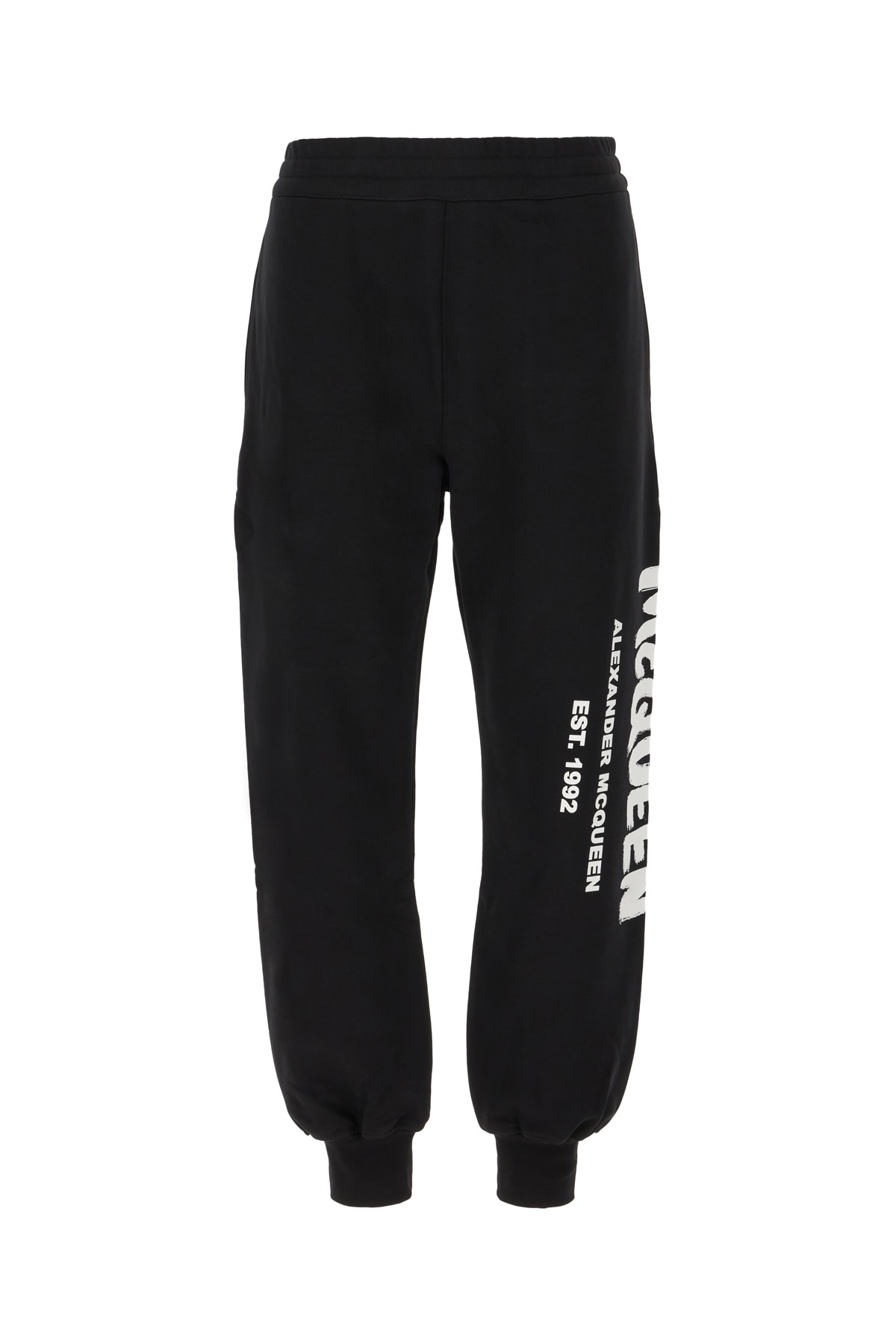 Black Cotton Joggers