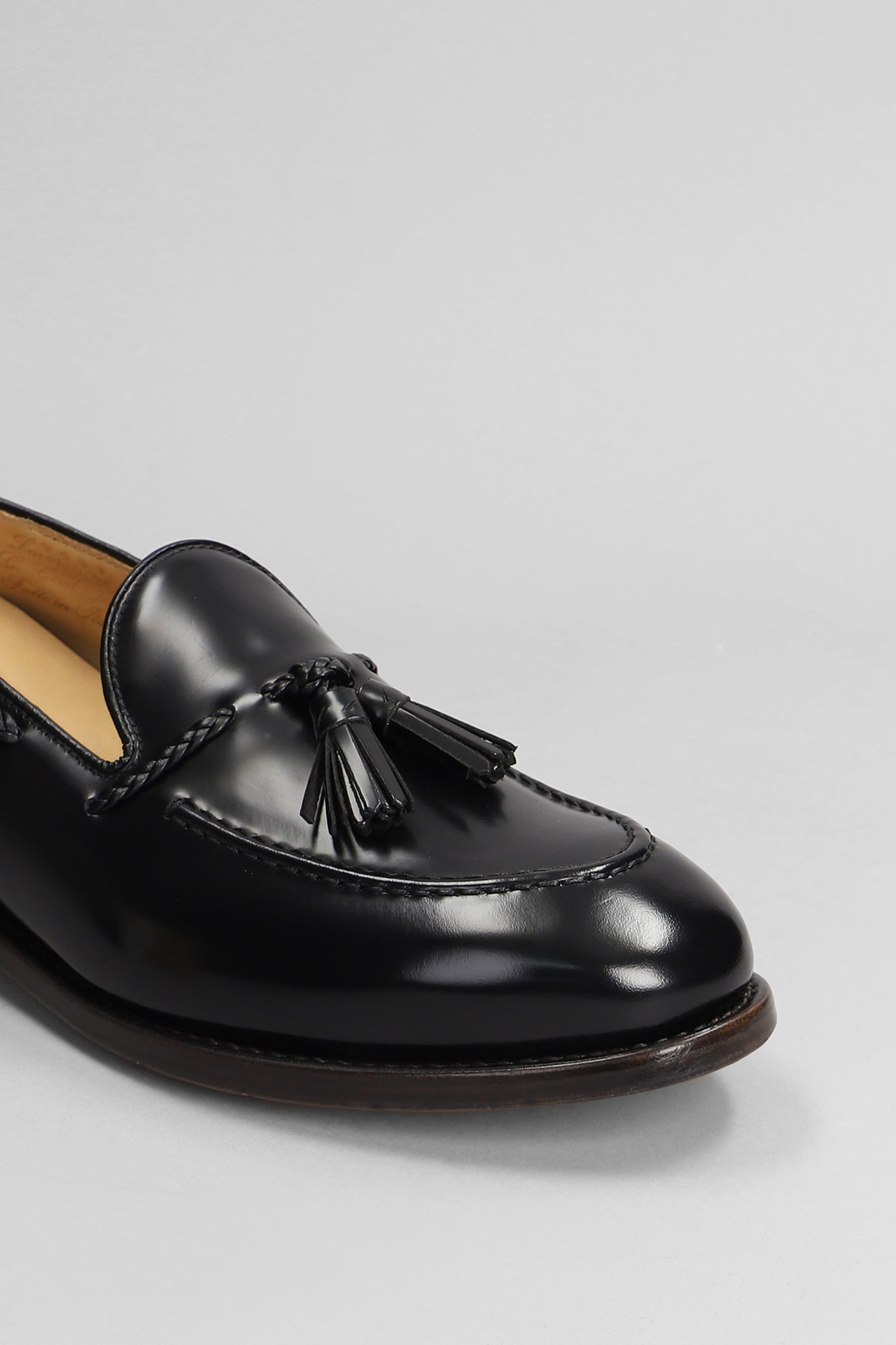 Shop Premiata Loafers In Black Leather