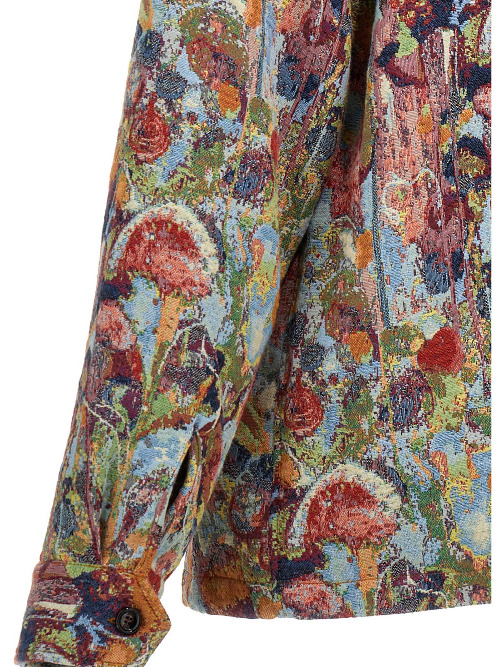 Lc23 Jacquard Overshirt In Multicolor