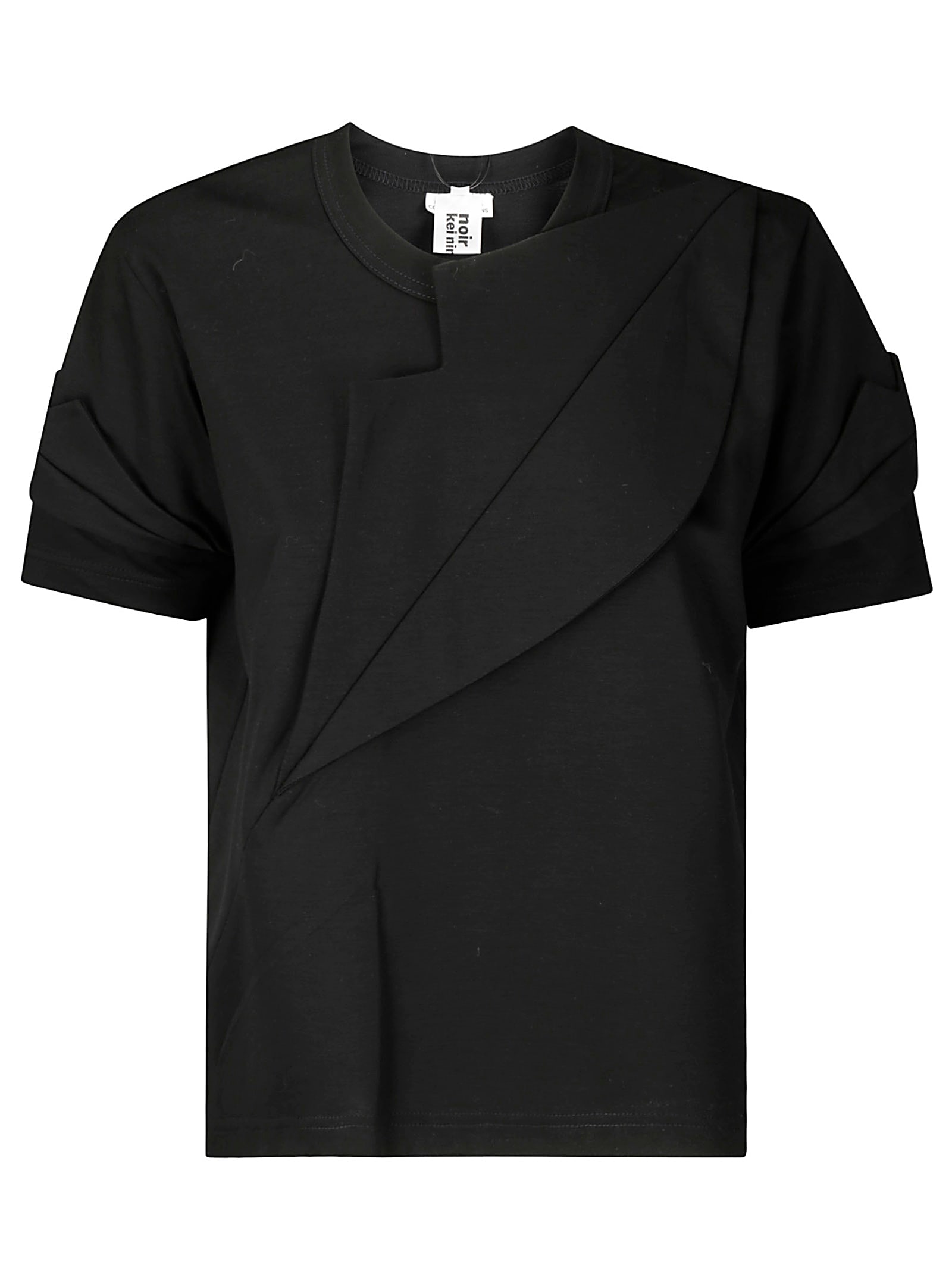 Shop Comme Des Garçons Ladies T-shirt In Black