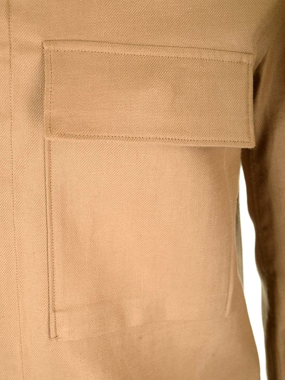 Shop Zegna Oasi Overshirt In Beige