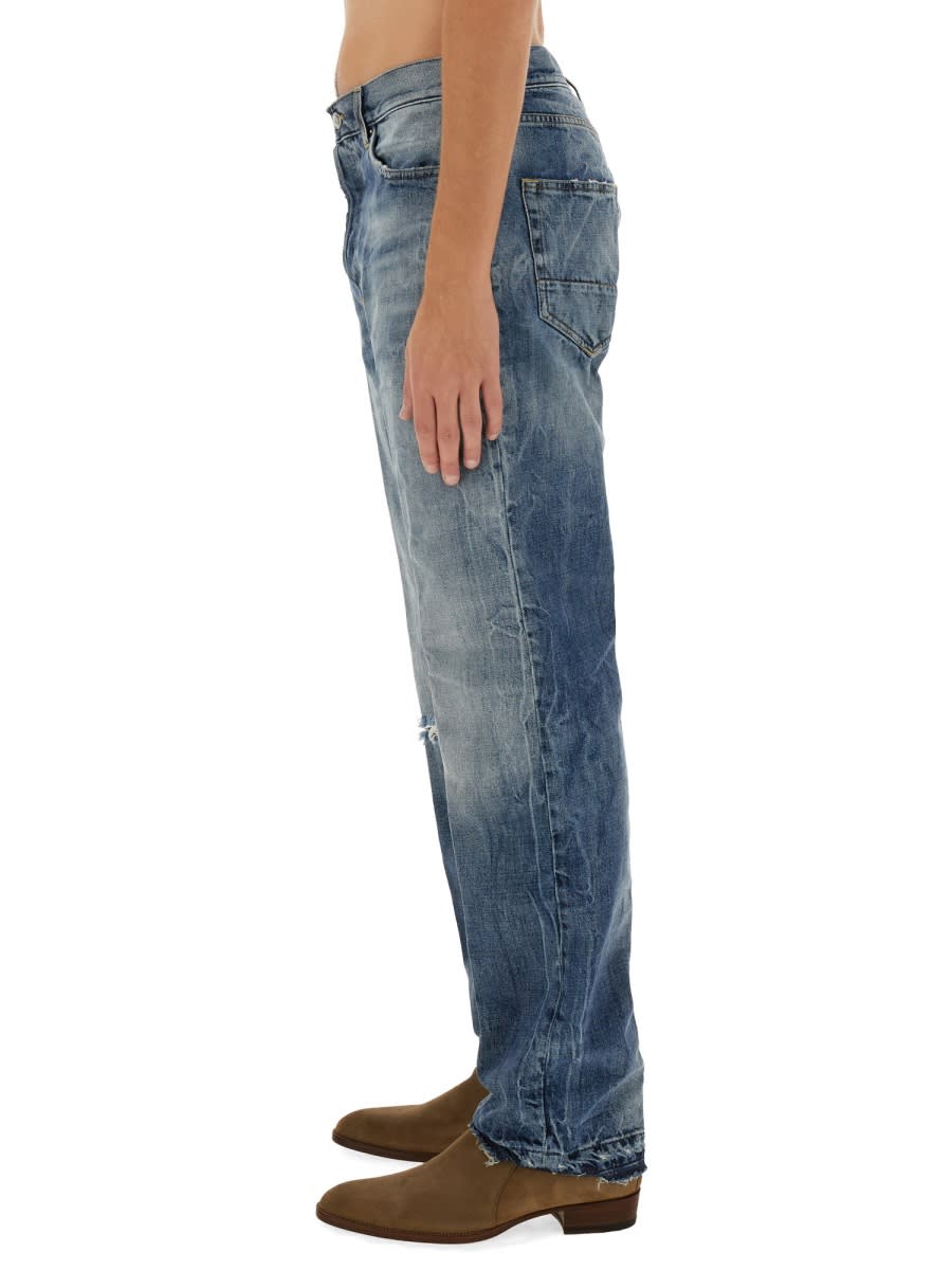 Department Five Department 5 Man Jeans Blue Size 33 Cotton In Blue
