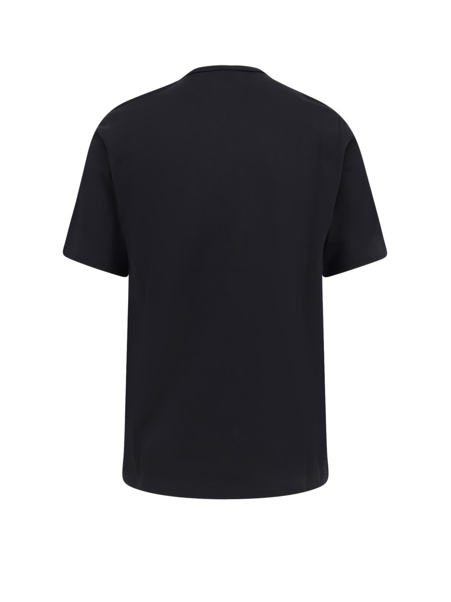 The North Face Logo Embroidered Crewneck T-shirt In Black