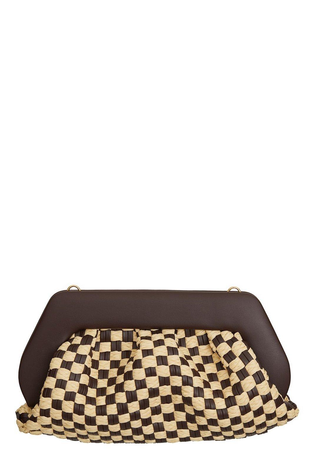 Themoirè Emera Weaved Clutch Bag