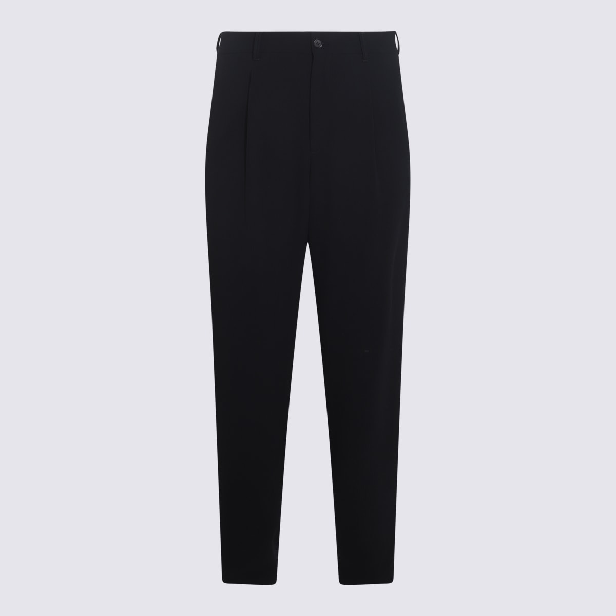 Black Wool Pants