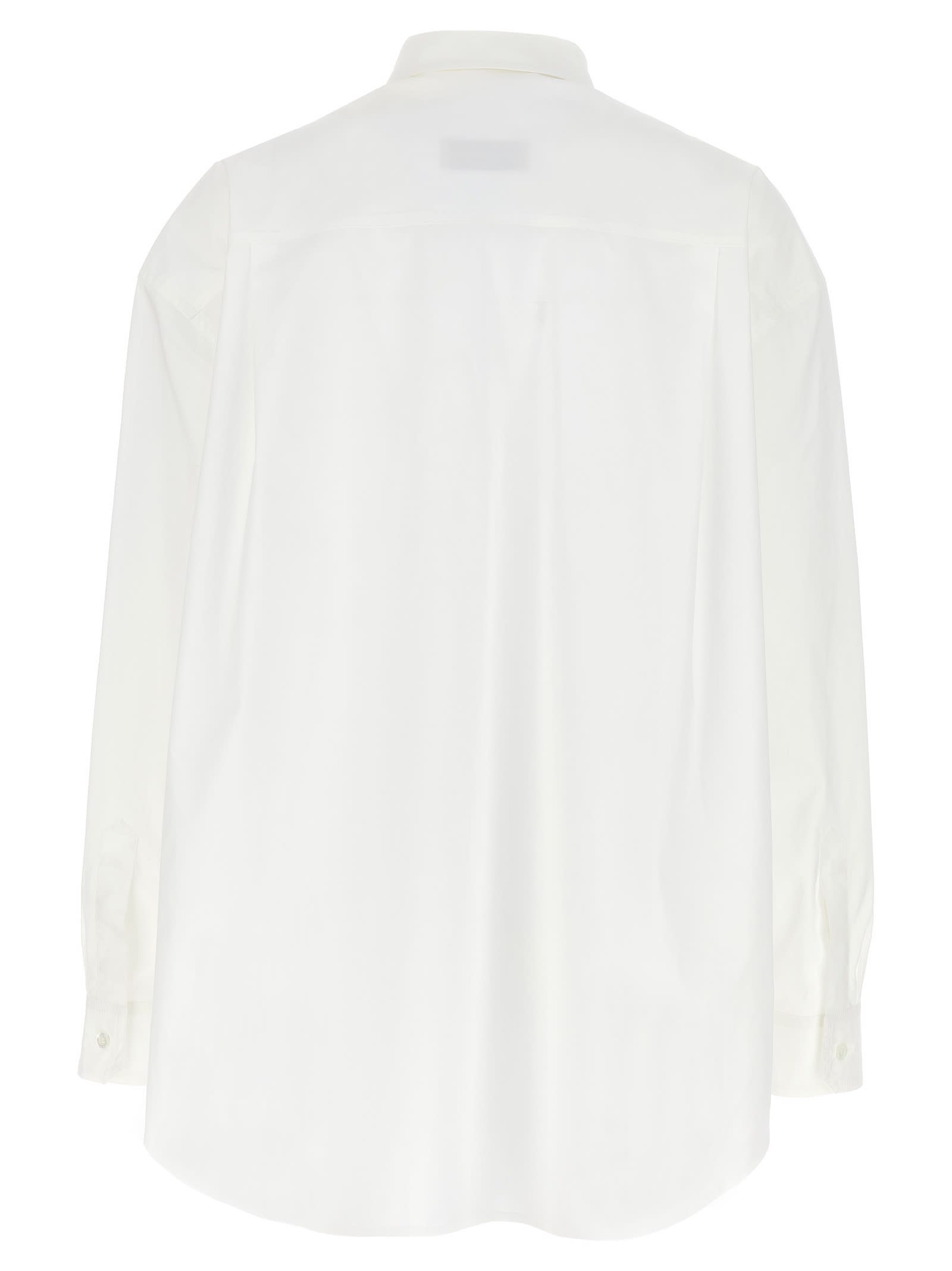 Shop Alexandre Vauthier Pocket Shirt In White