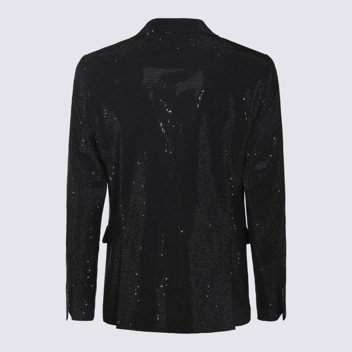 Dsquared2 Black Wool Blazer In Black