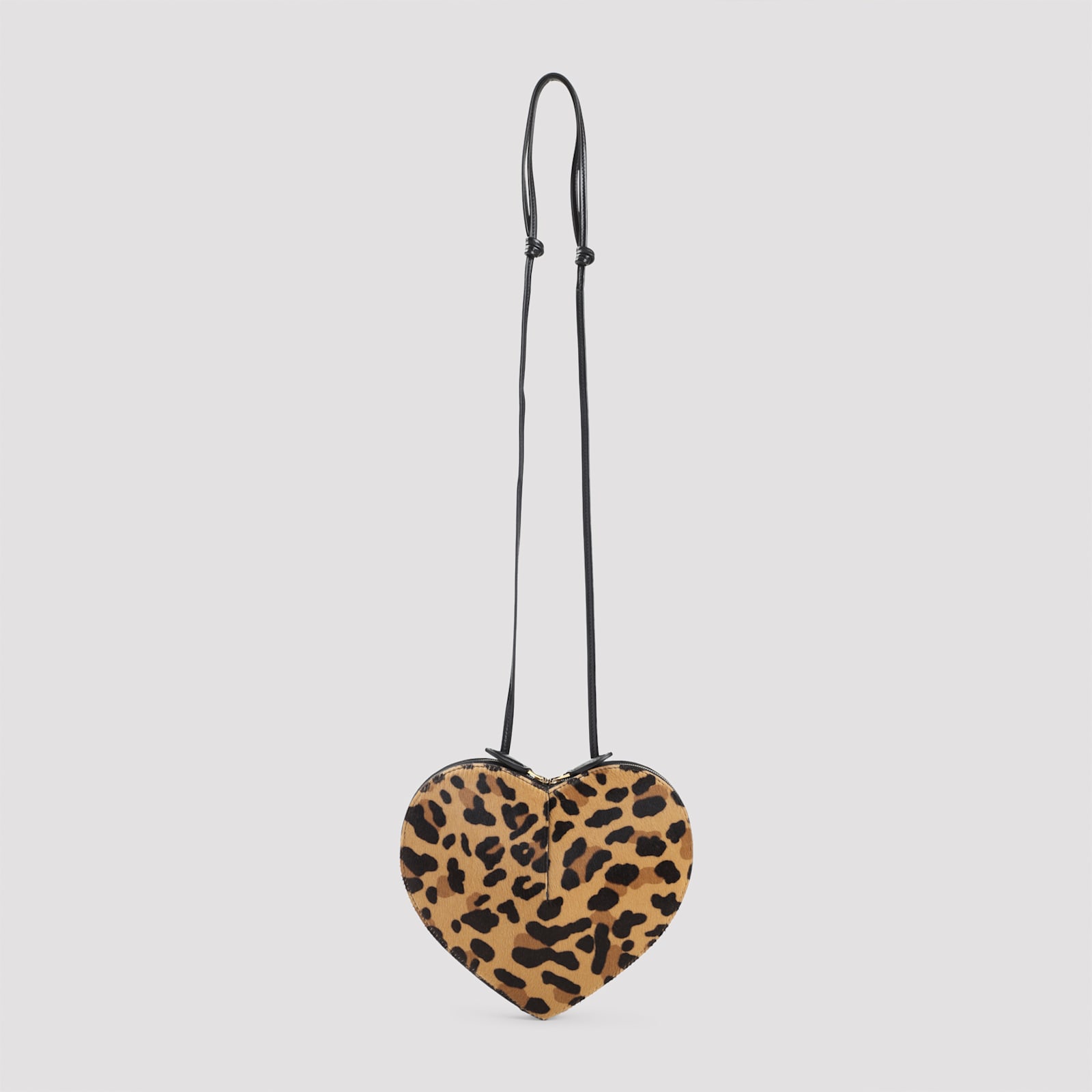 Alaïa Le Coeur Leopard Shoulder Bag Women In Brown
