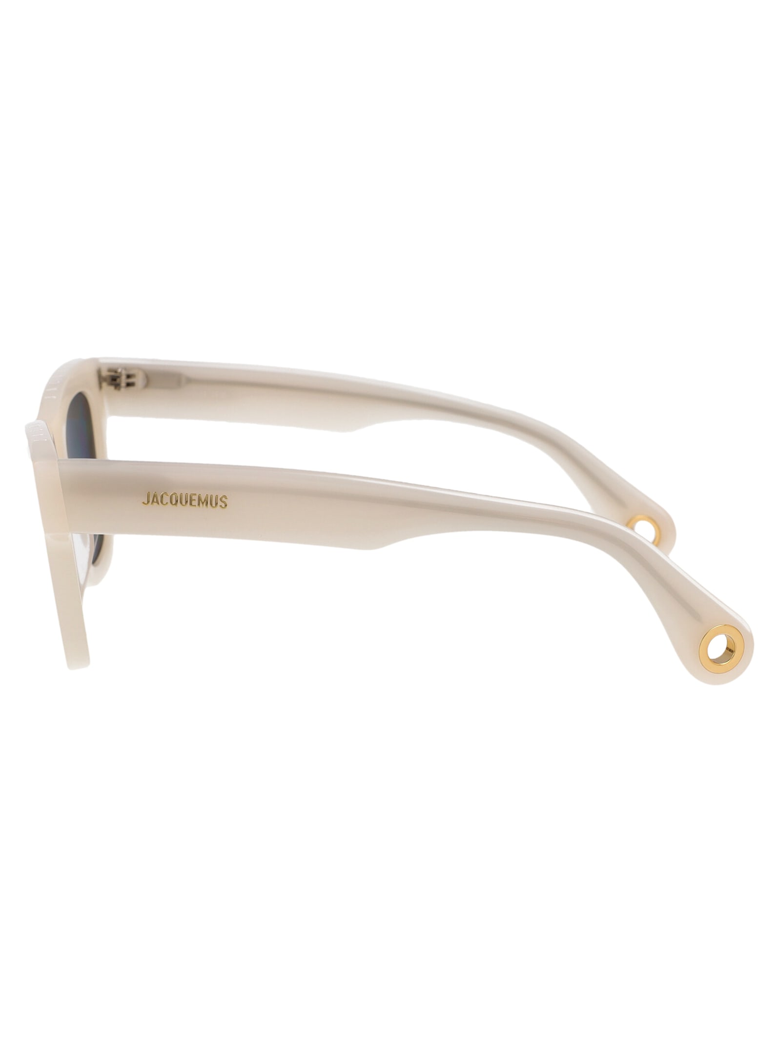 Jacquemus Acetate Sunglasses In New Beige
