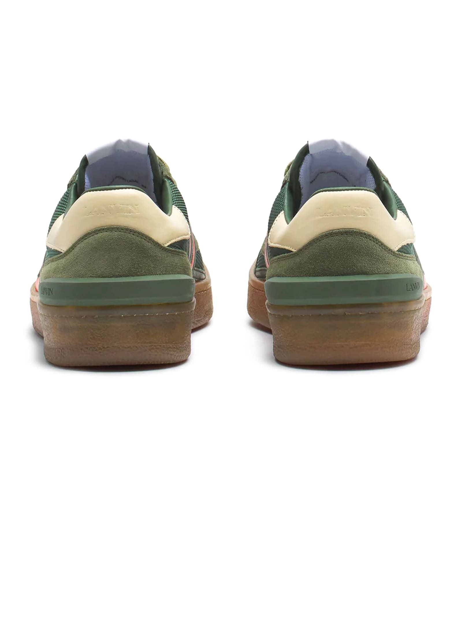 Shop Lanvin Sneakers Green