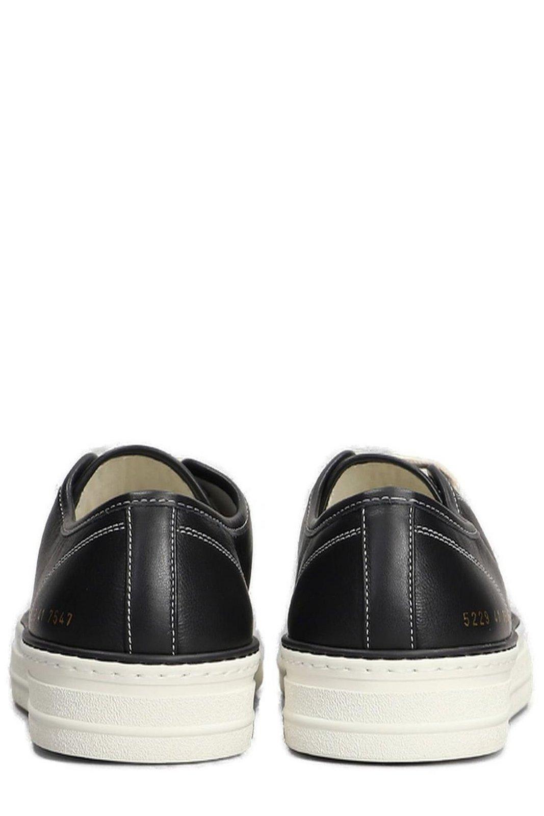 Shop Common Projects Tournament Low-top Sneakers In Black