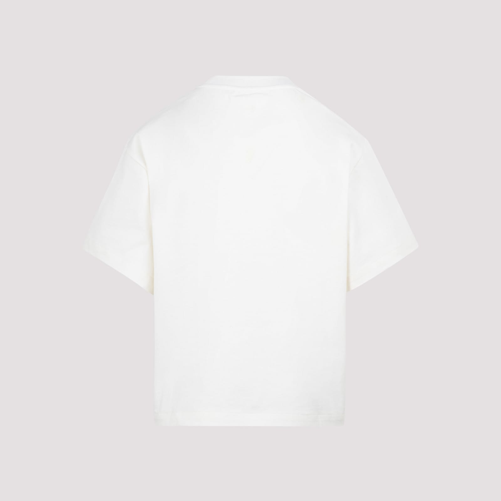 Shop Jil Sander Logo T-shirt In Porcelain