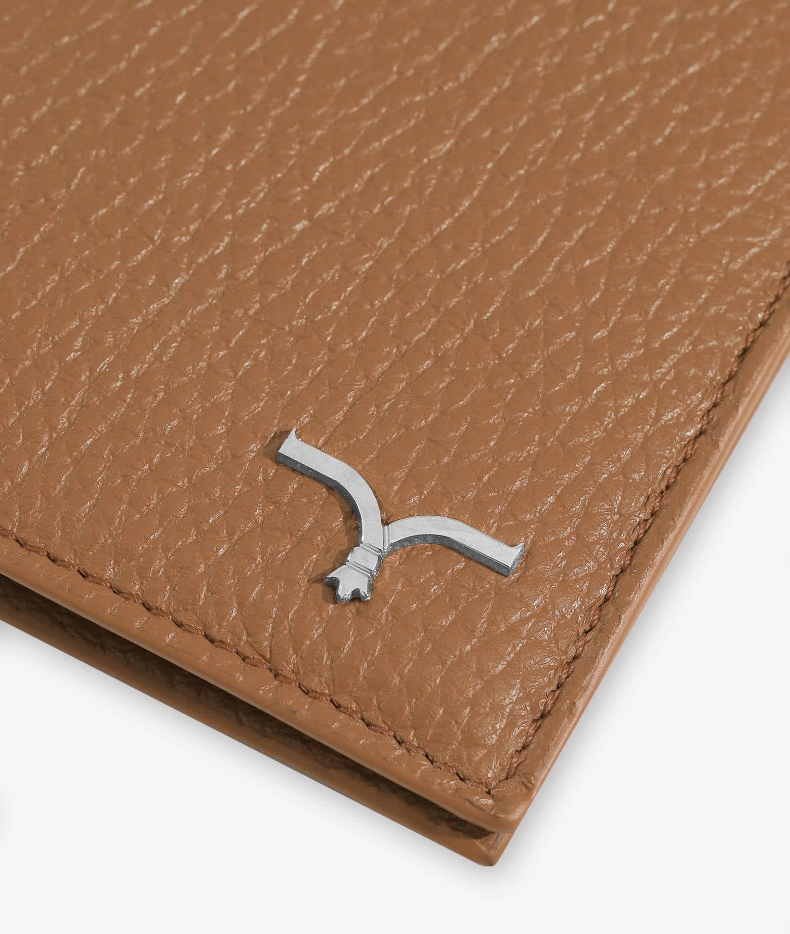 Larusmiani Vertical Card Holder St.moritz Wallet In Sienna