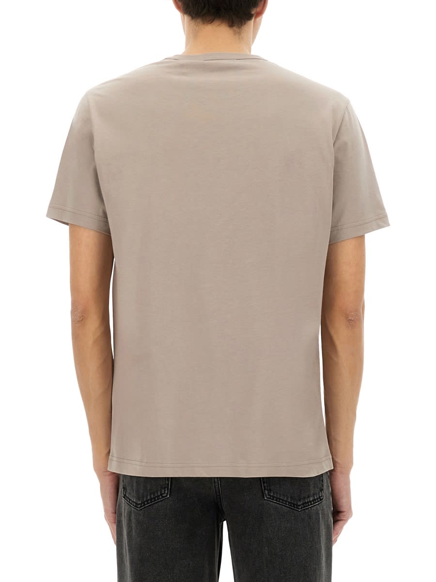 Belstaff T-shirt With Logo In Nude