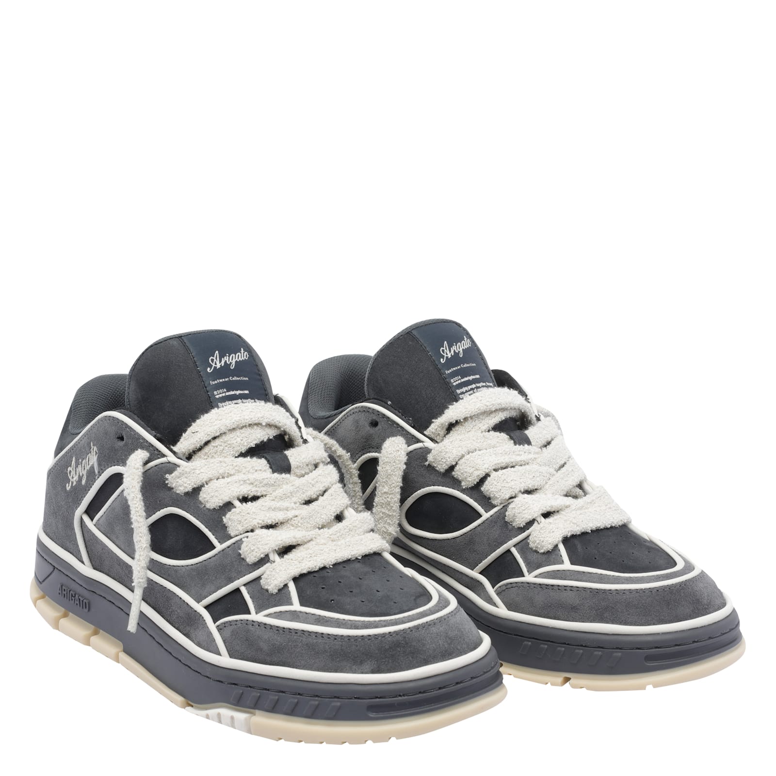 Axel Arigato Area Lo Sneaker Sneakers In Black Suede In Multi