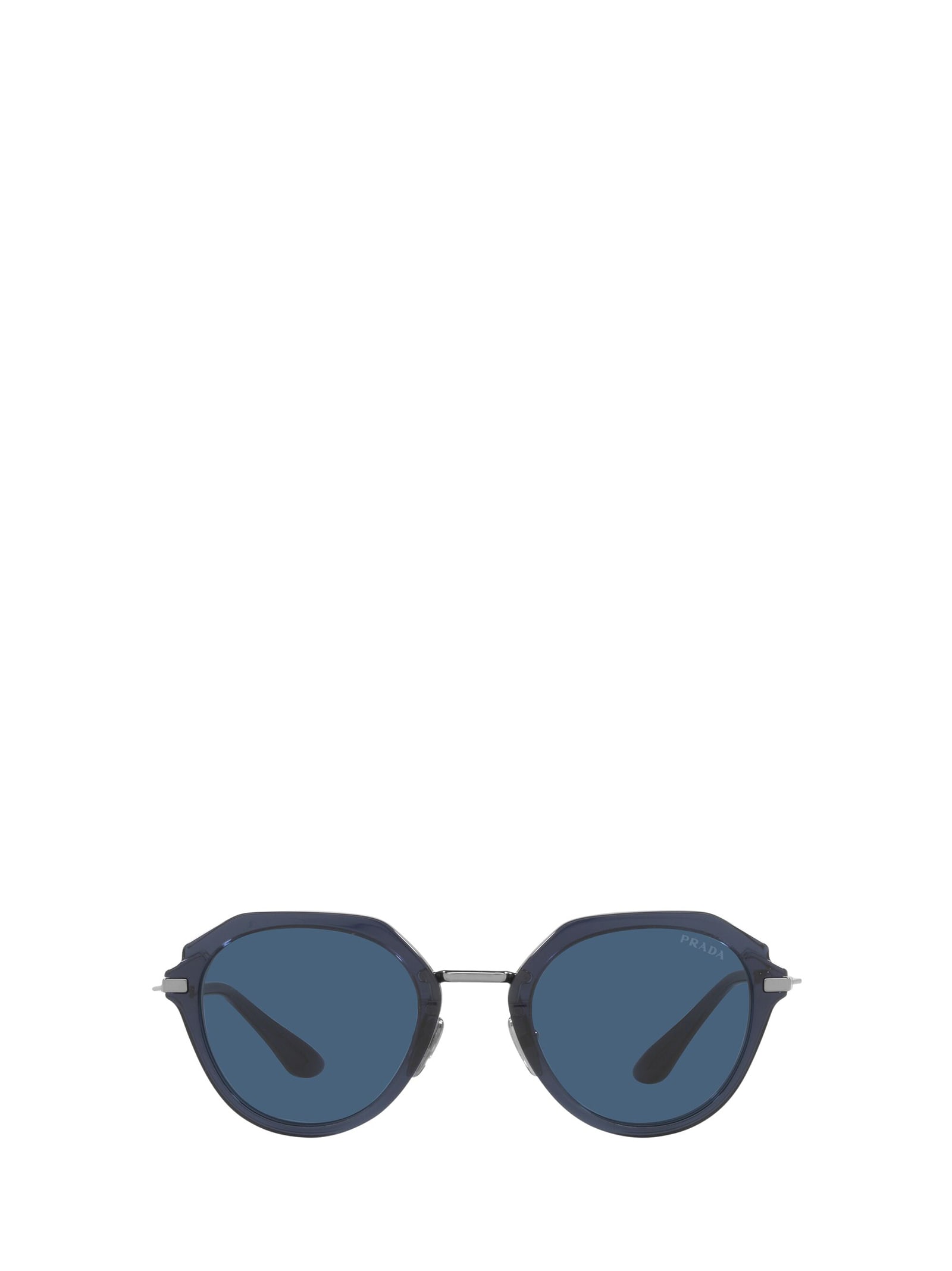 Prada Eyewear Pr 05ys Blue Crystal Sunglasses