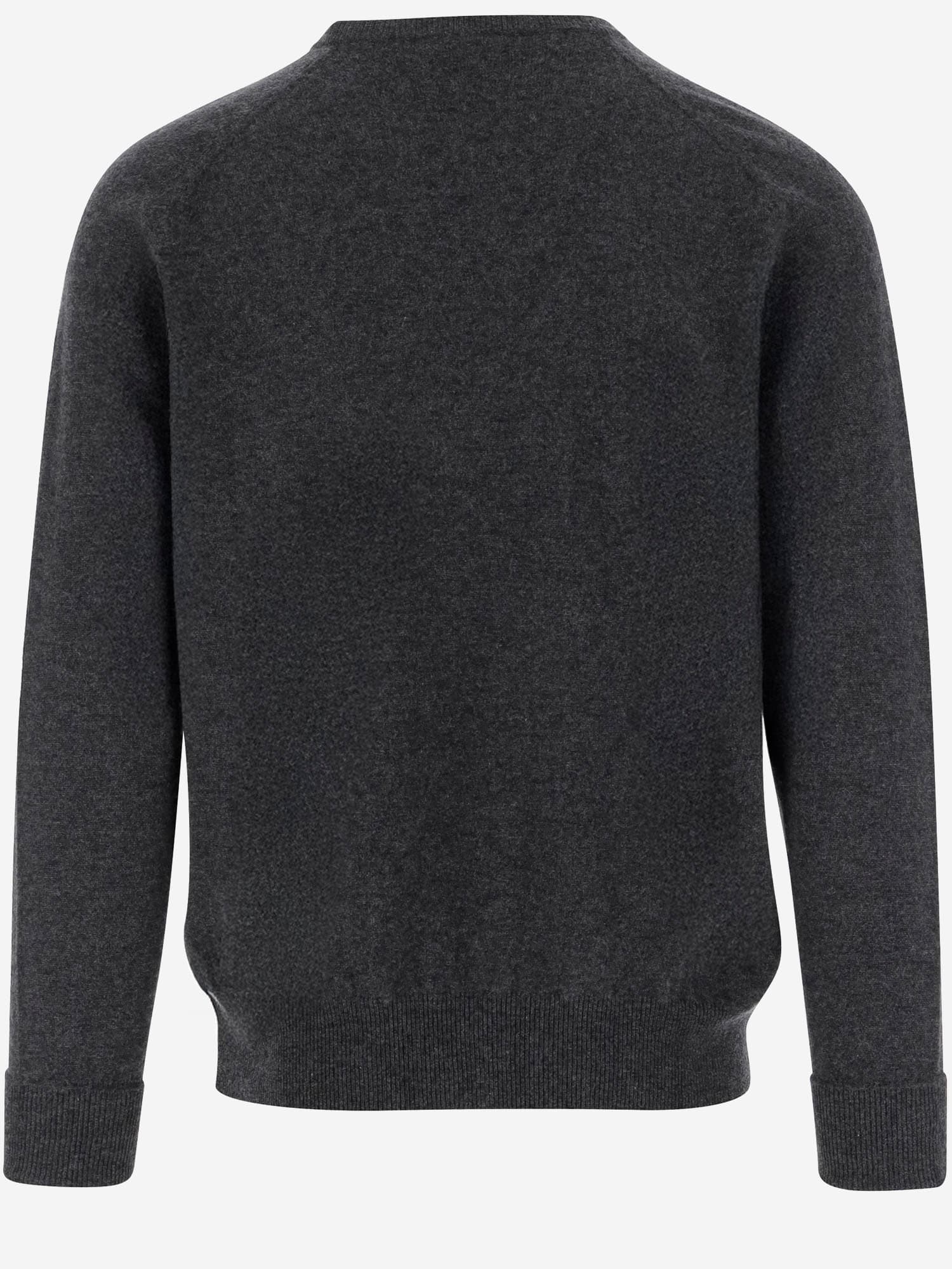 Oliver Lattughi Cashmere Crew-neck Sweater In Black
