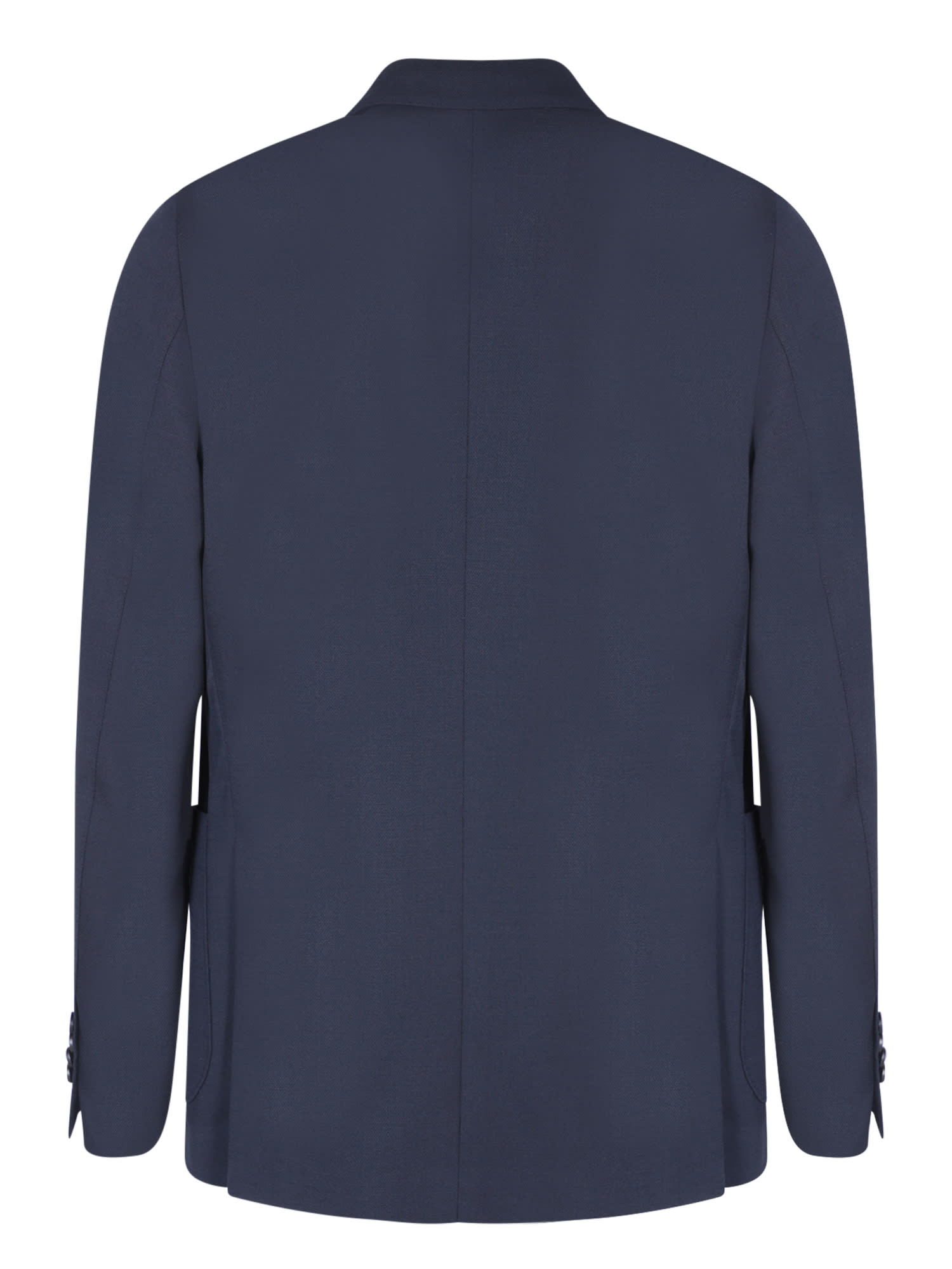 Shop Lardini Single-breasted Blue Jacket