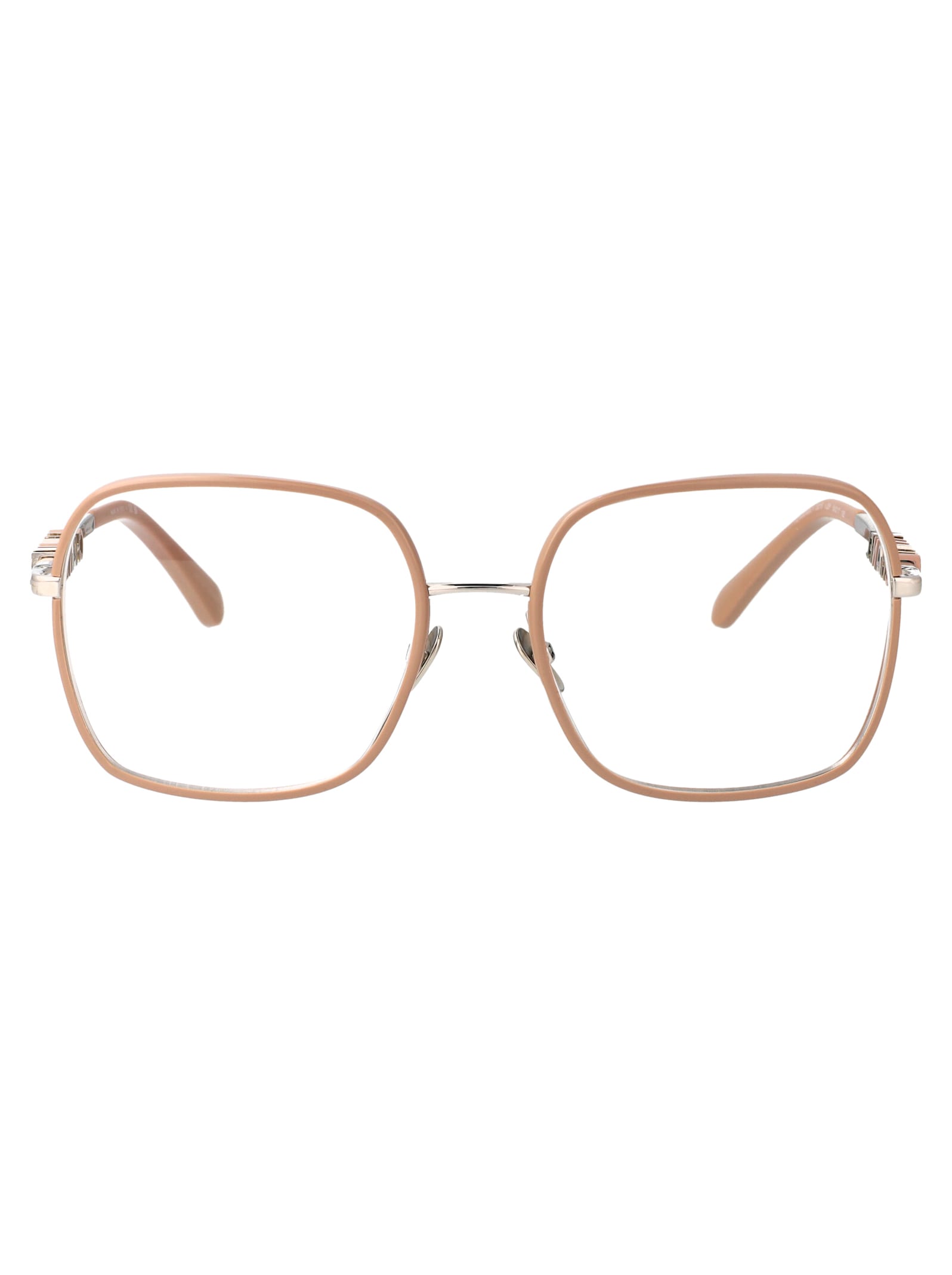 Pre-owned Chanel 0ch2215 Glasses In C261 Sand