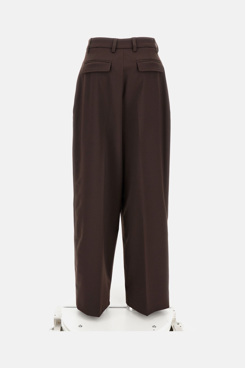 Wool Mixed Trousers