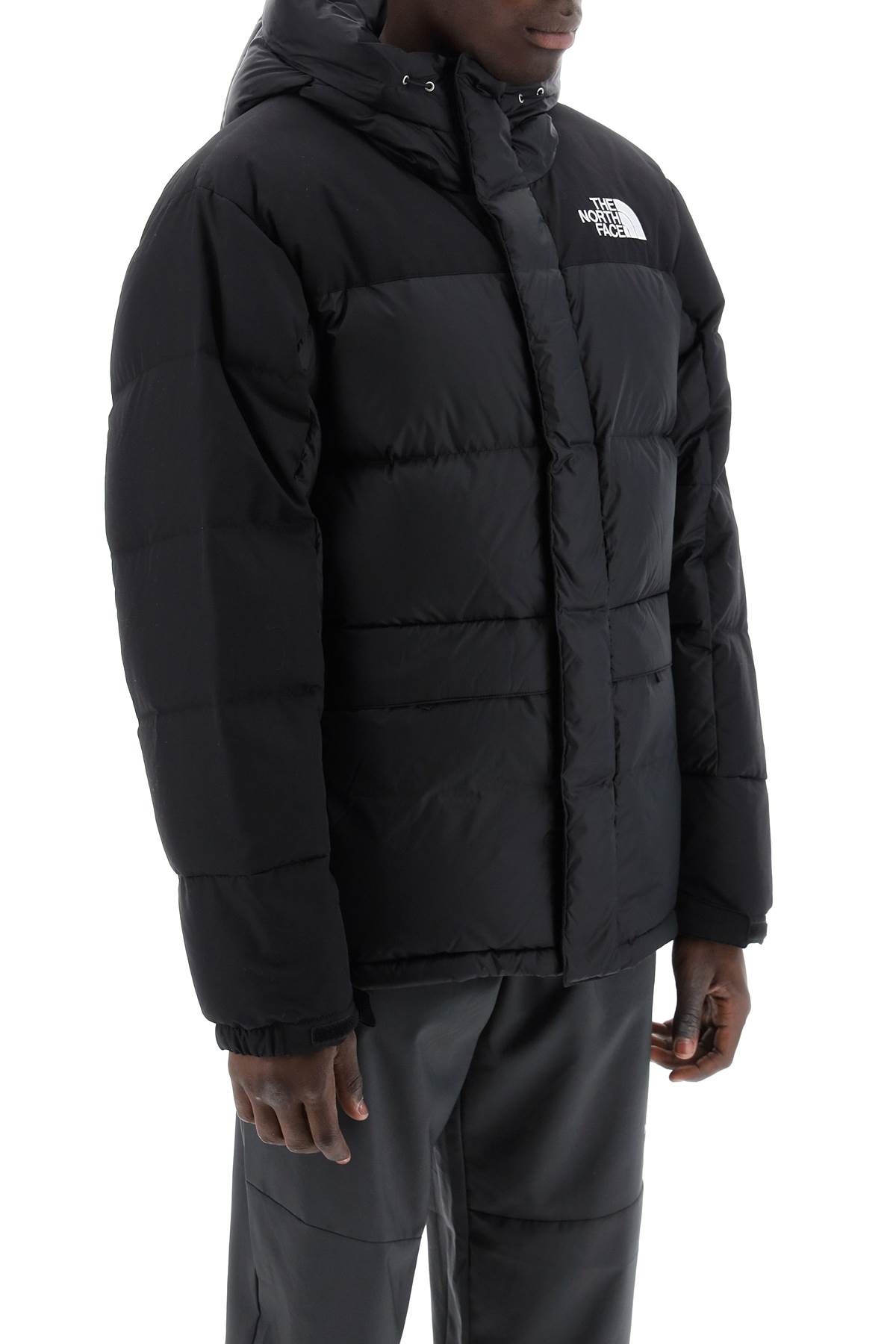 Shop The North Face Himalayan Ripstop Nylon Down Jacket In Tnf Black (black)
