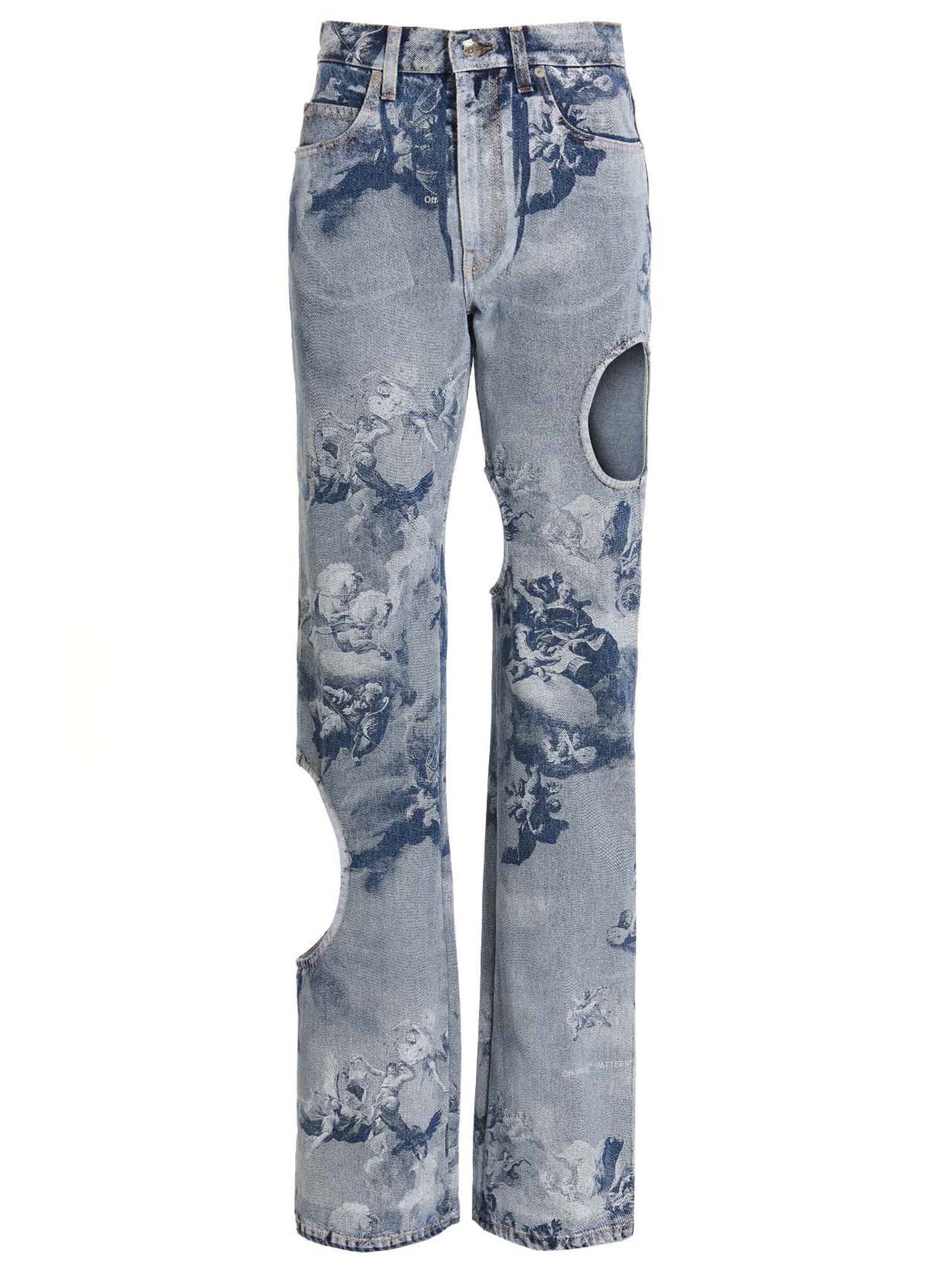 Off-White Jeans sky Meteor Cool Baggy