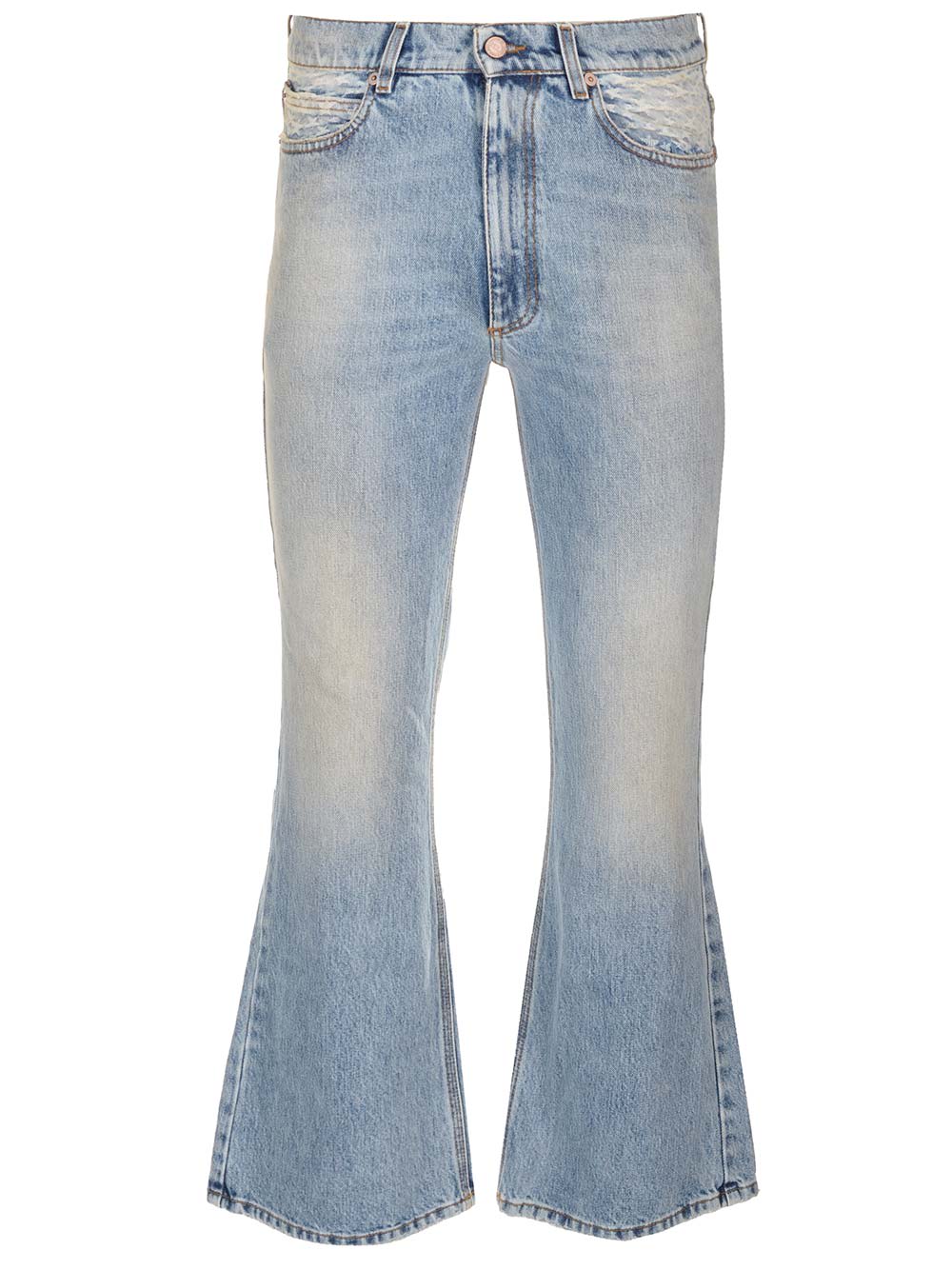 ERL Boot Cut Cropped Jeans