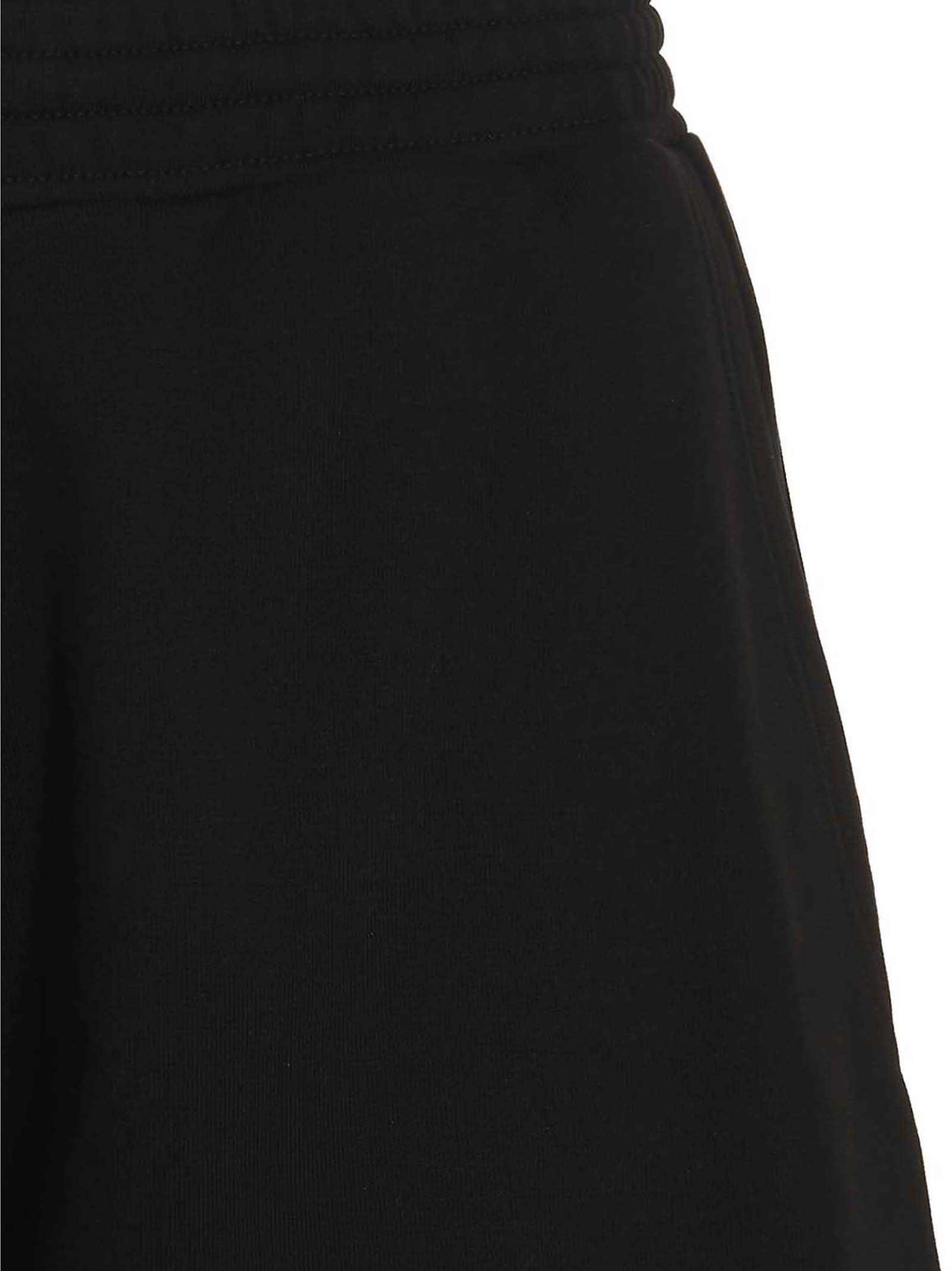 Shop Givenchy Logo Print Bermuda Shorts In Black