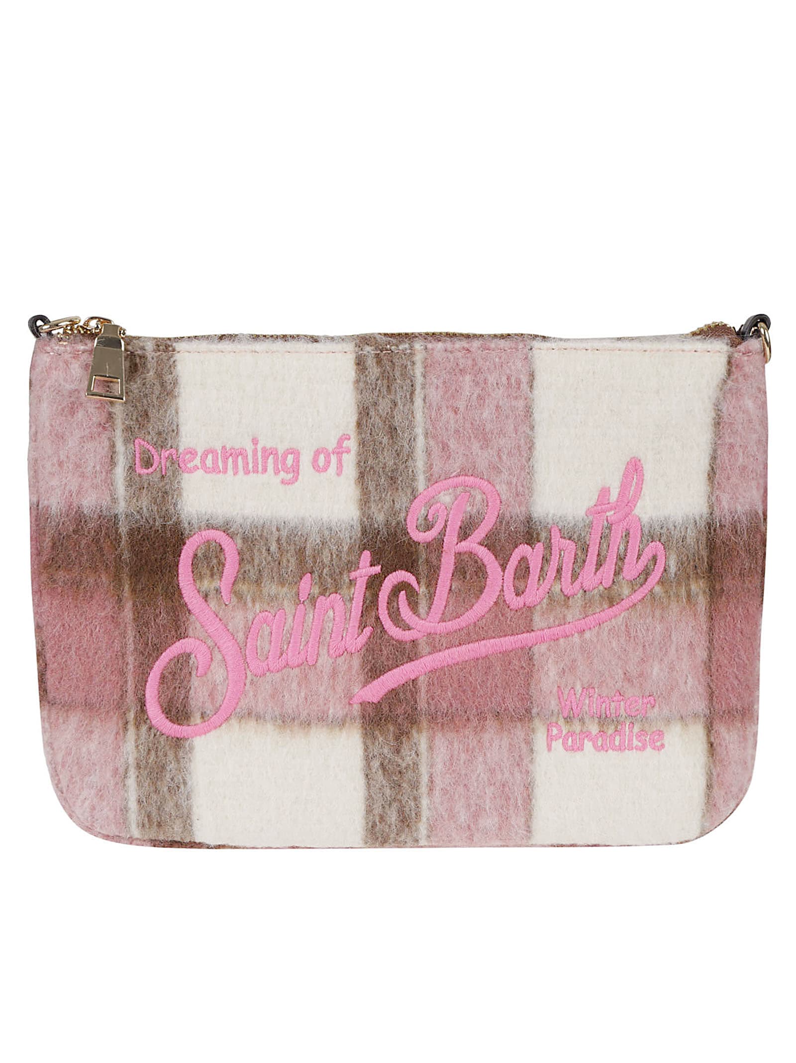 Mc2 Saint Barth Parisienne Clutch Bag In Pink