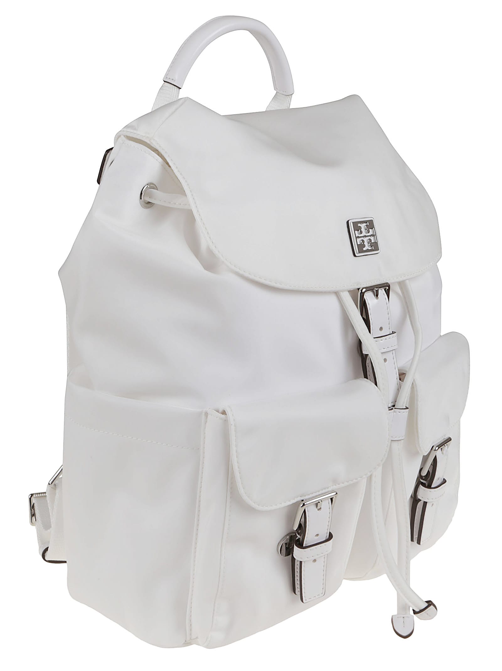 Tory Burch Virginia Backpack In White