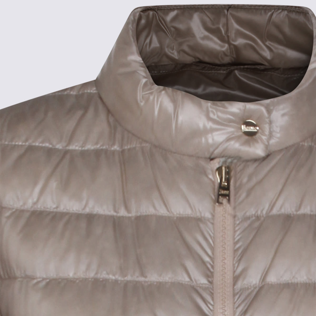 Herno Chantilly Puffer Down Jacket In Neutral