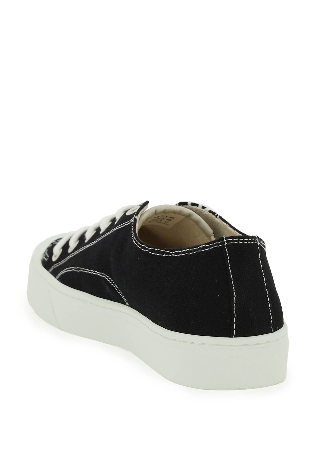 Shop Vivienne Westwood Plimsoll Low Top 2.0 Sneakers In Black (black)