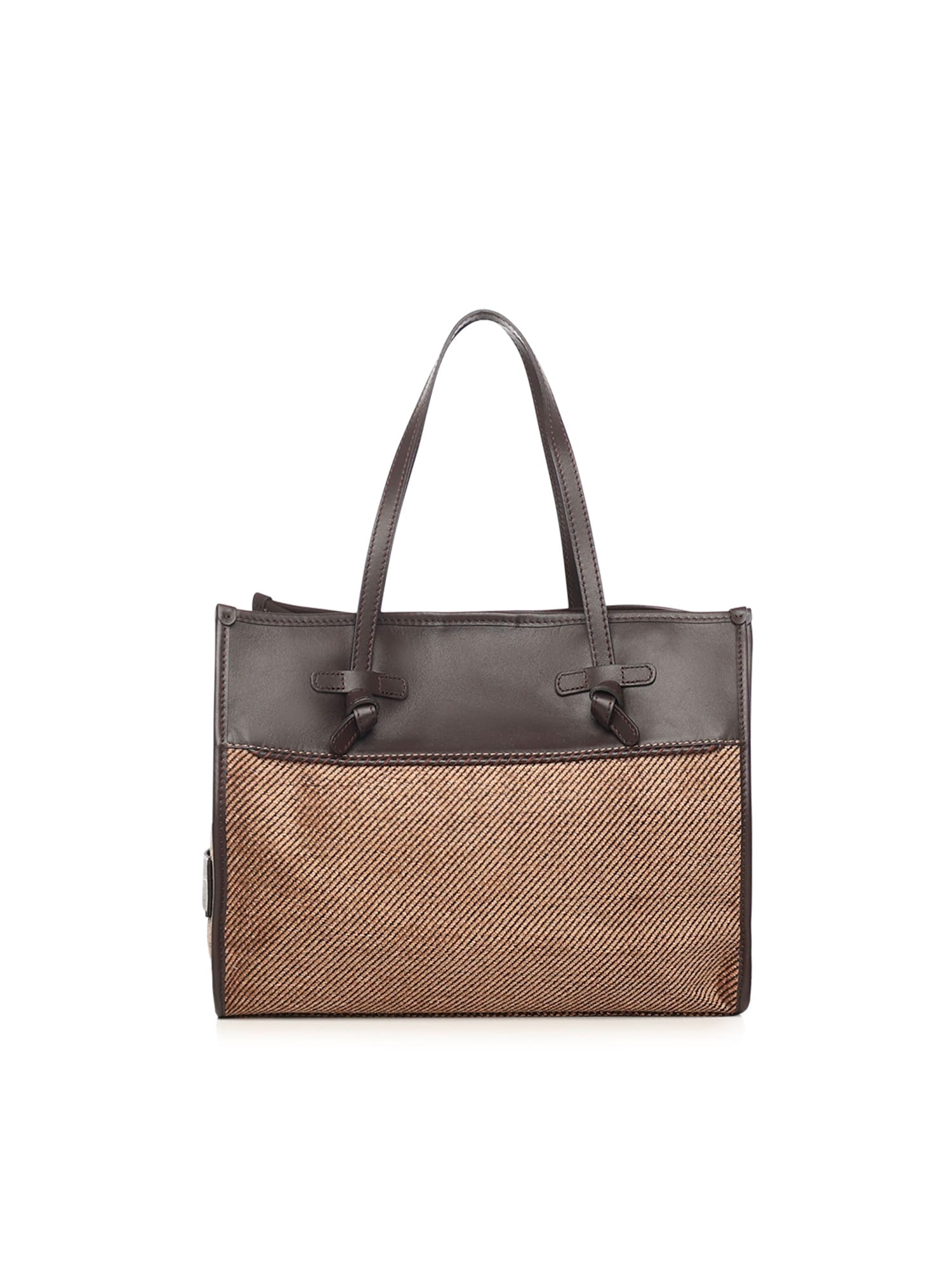 Gianni Chiarini Marcella Shopping Bag In Brown