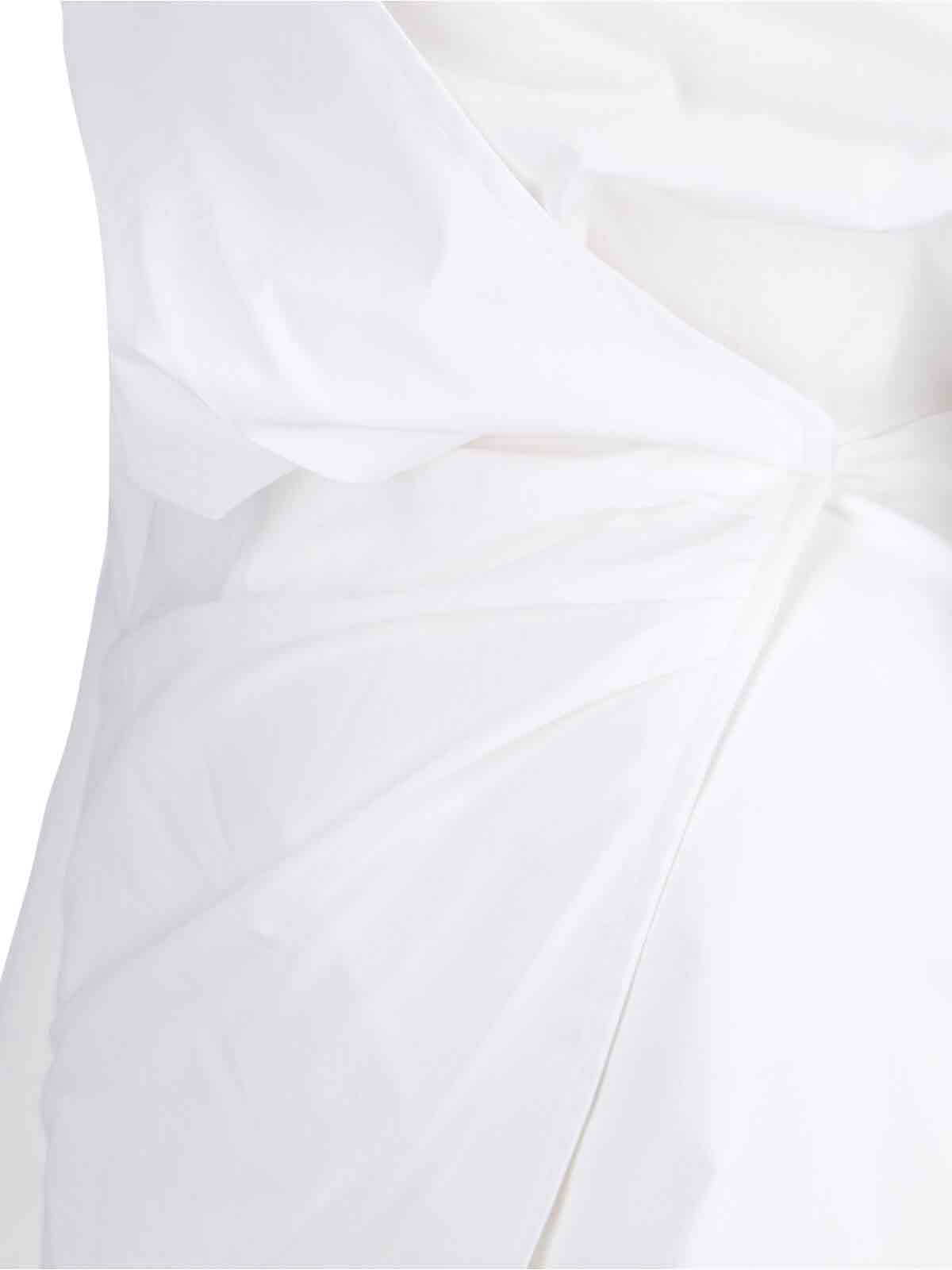 Attico Mini Dress In White