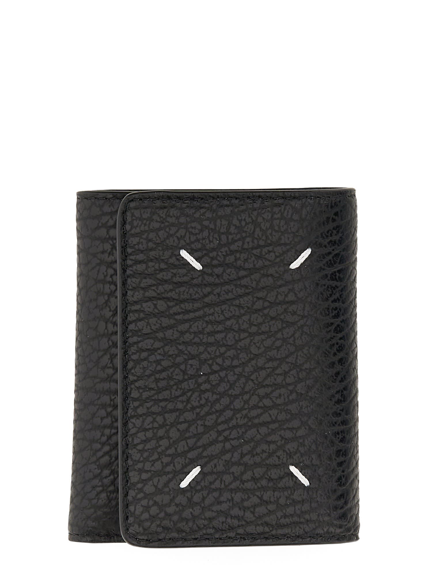 Maison Margiela Tri-fold Buttoned Wallet | Smart Closet