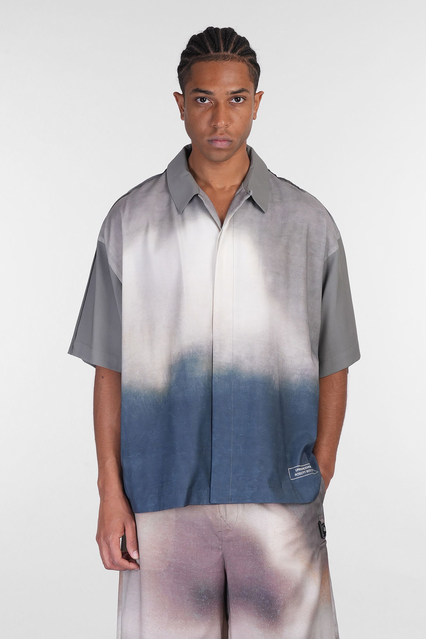 Undercover Short Sleeve Shirt In Gray
